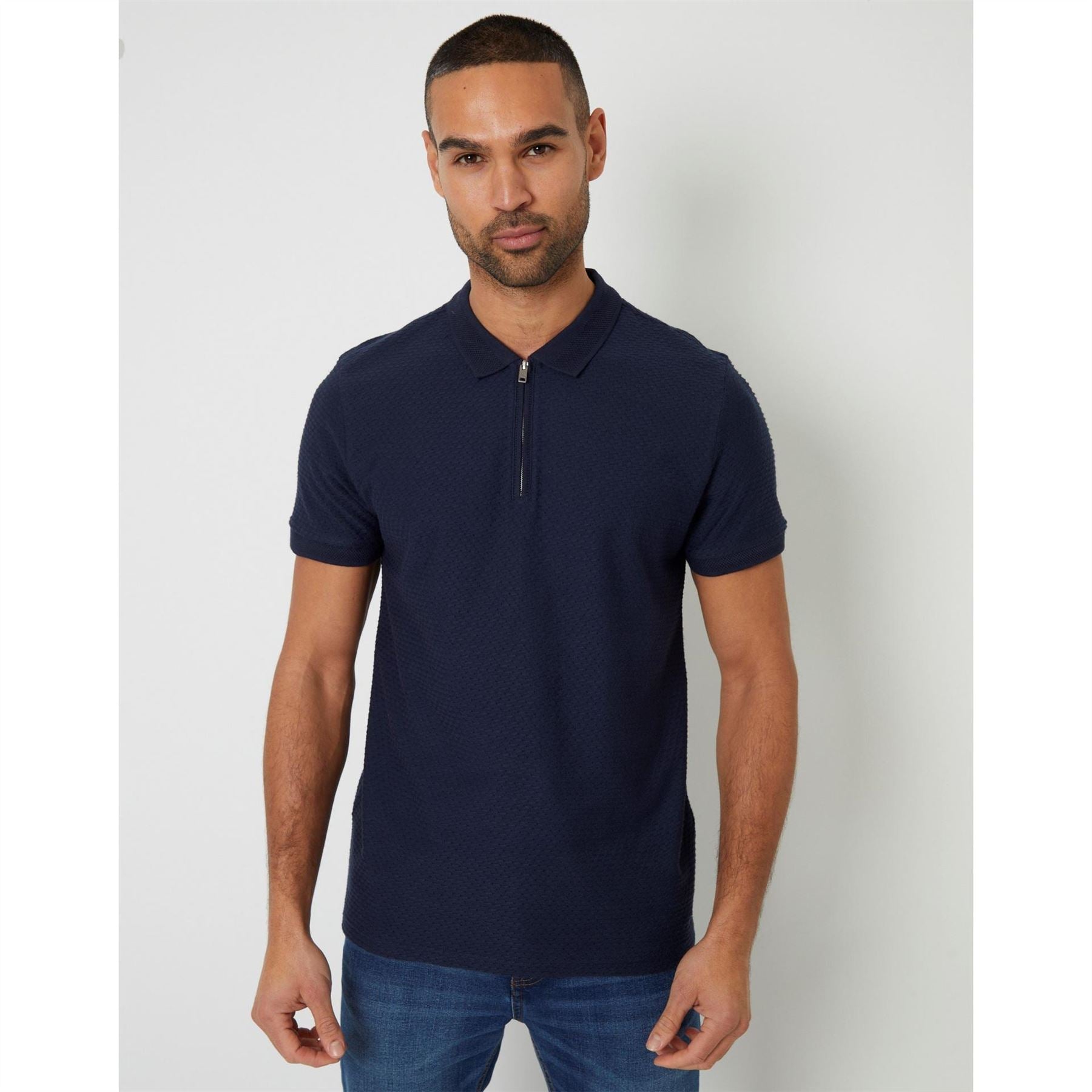 Threadbare Westbank Regular Fit Short Sleeve Shirt