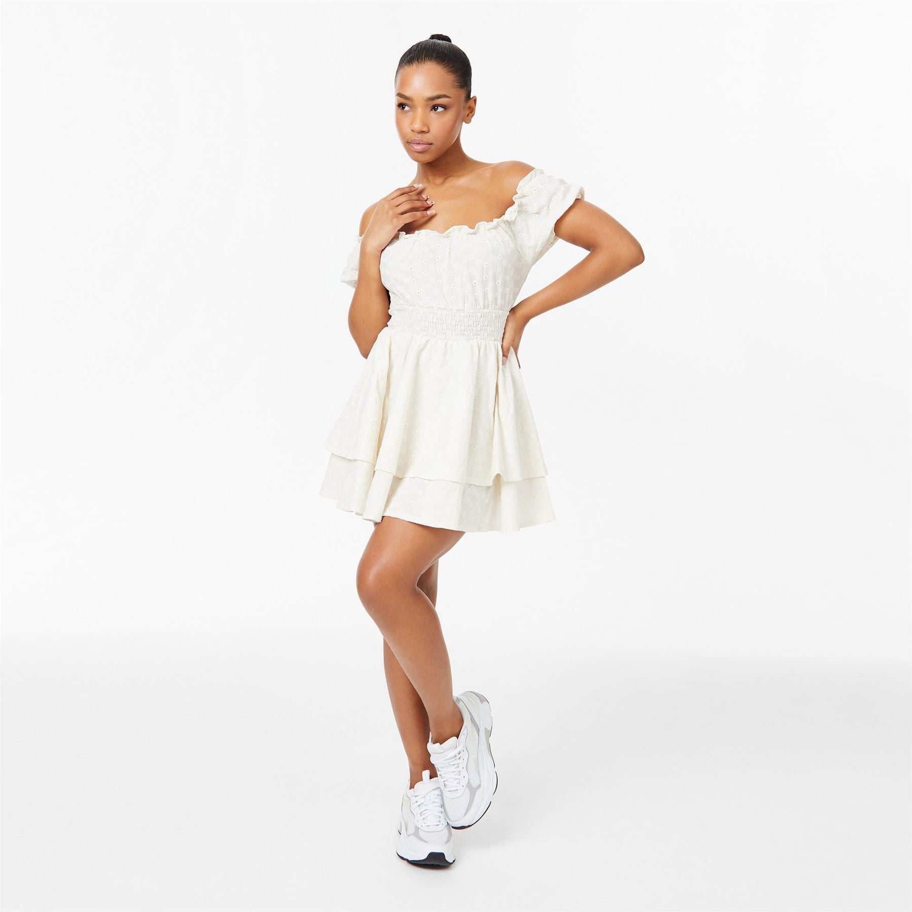 Jack Wills Broderie Mini Dress