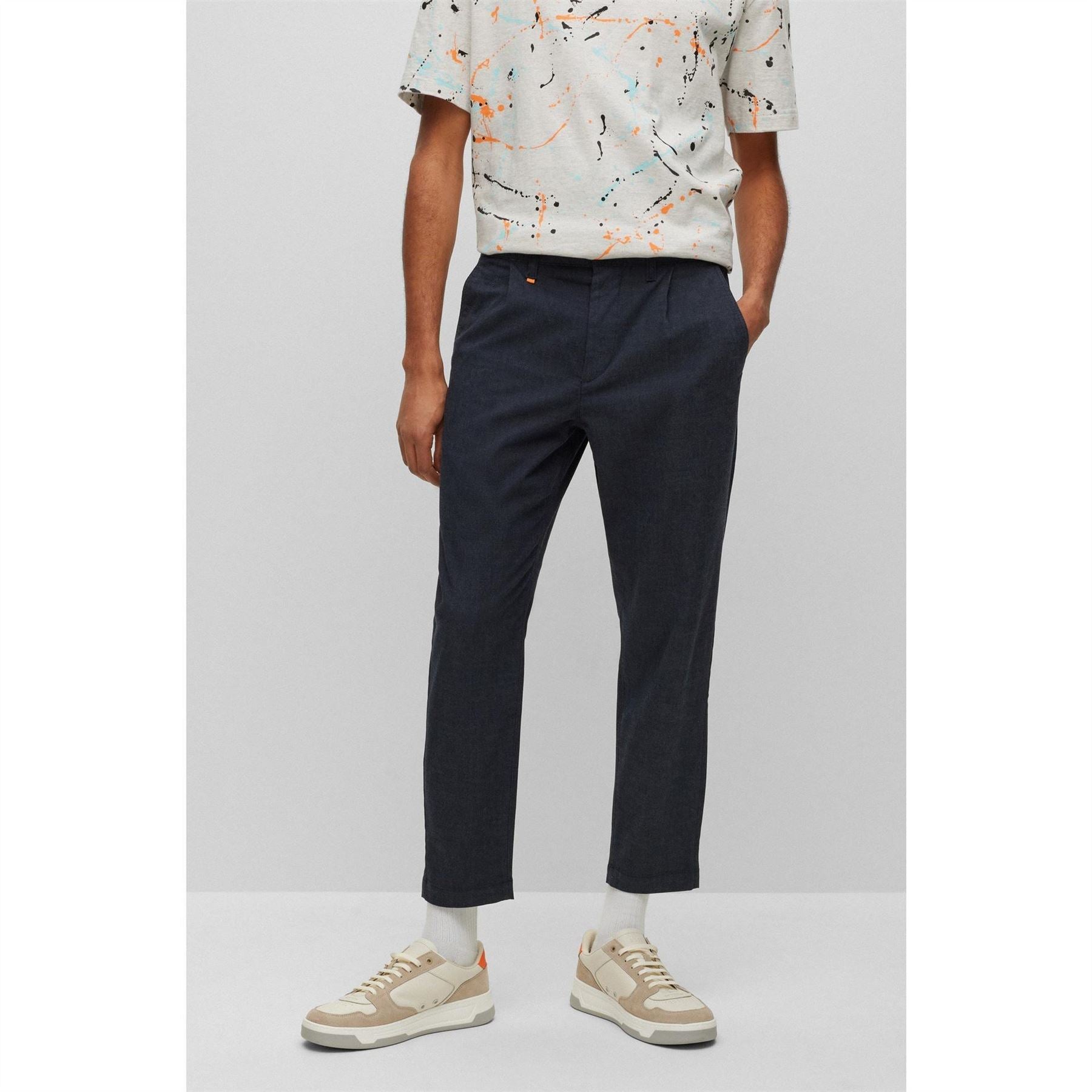 Boss Schino Taber Black Trousers