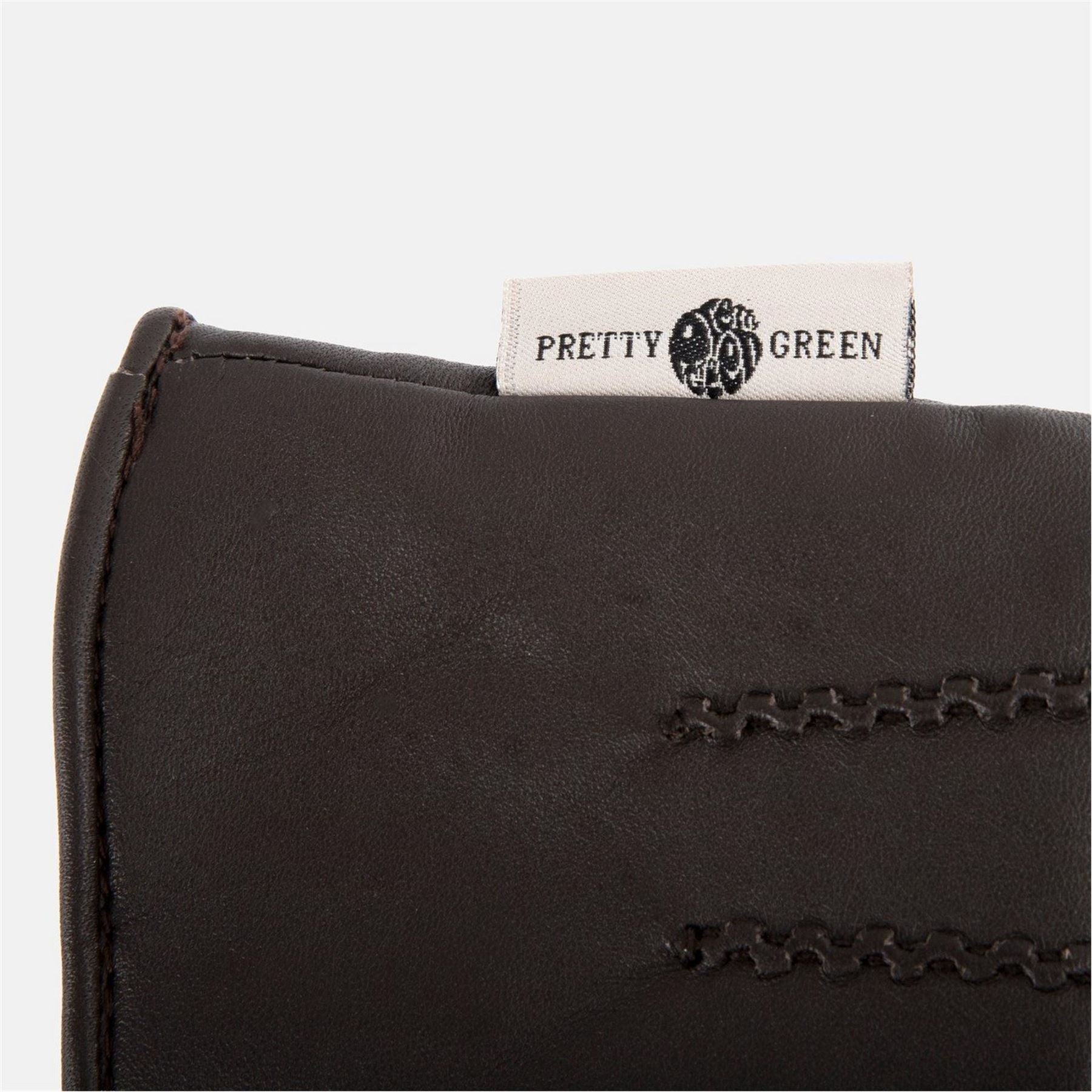 Pretty Green Mens Leather Glove