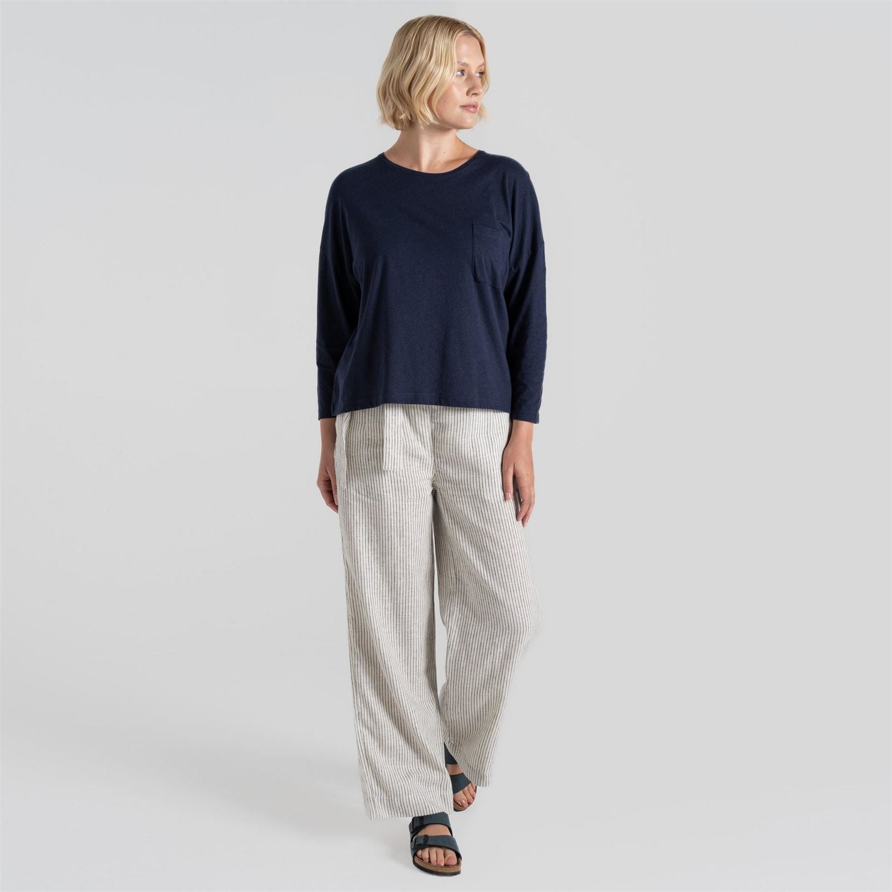 Craghoppers Lifestyle Solucellair Crew Neck Long Sleeve T-Shirt