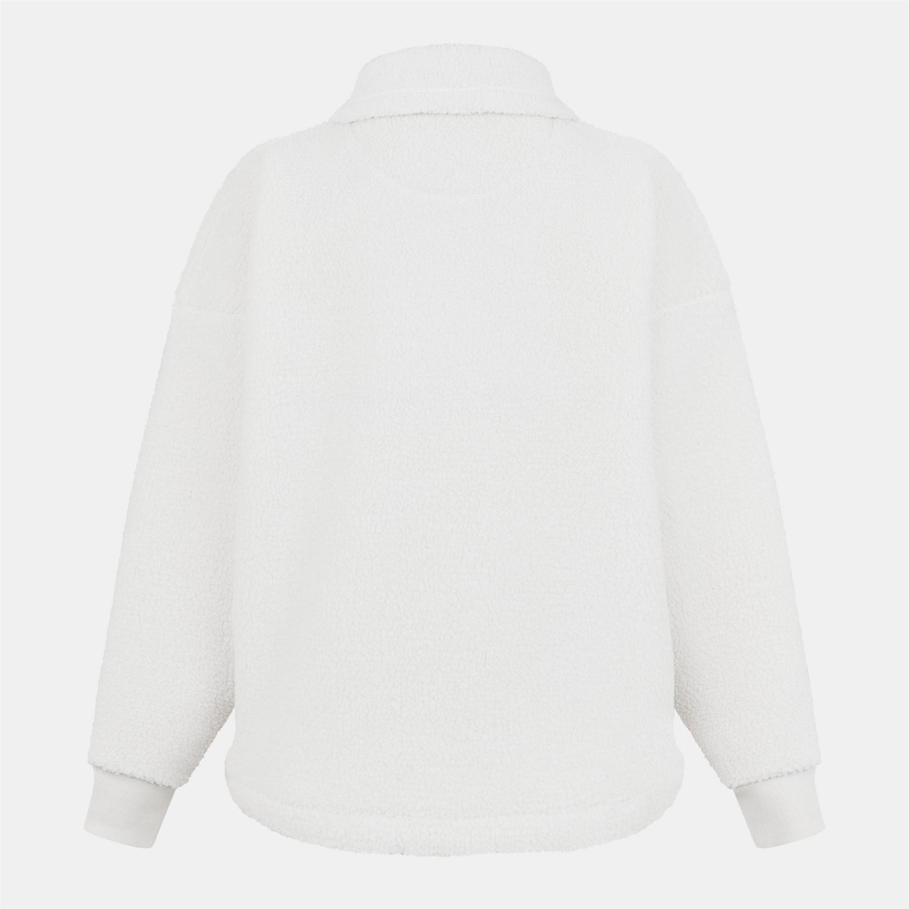 Jack Wills Zip Neck Drop Shoulder Sweatshirt