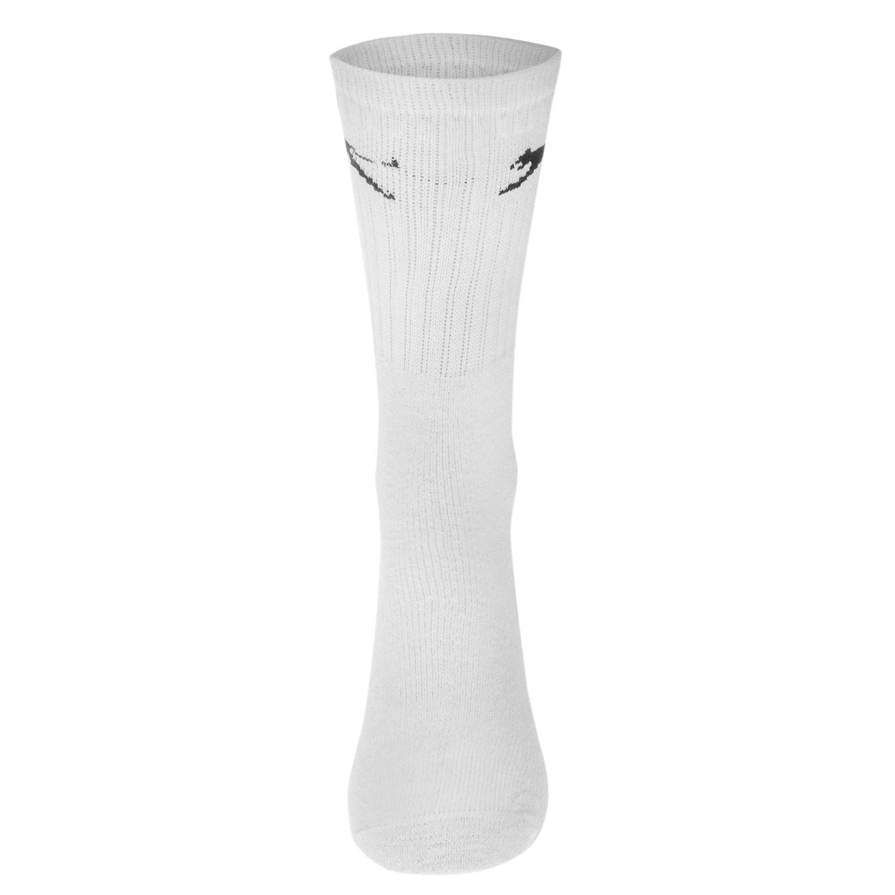 Slazenger Pack Crew Socks Mens Size 12+