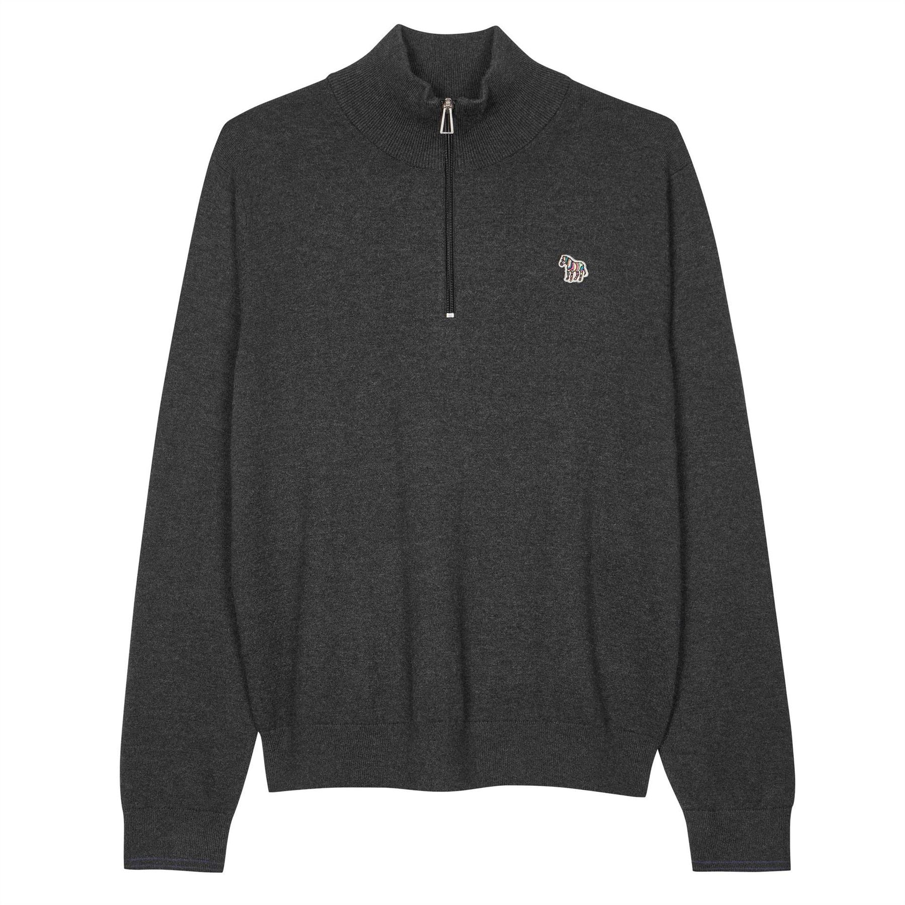 PS Paul Smith Logo Quarter Zip Sweater