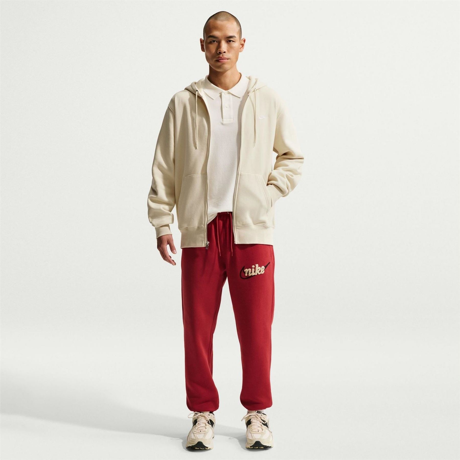 Nike Mens Sportswear Club Fleece Full Zip Hoodie
