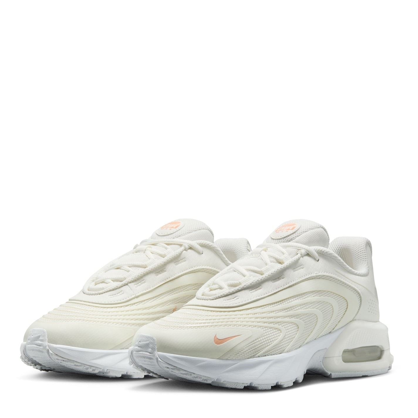 Nike Air Max Low Top Round Toe Flat Heel Sneakers
