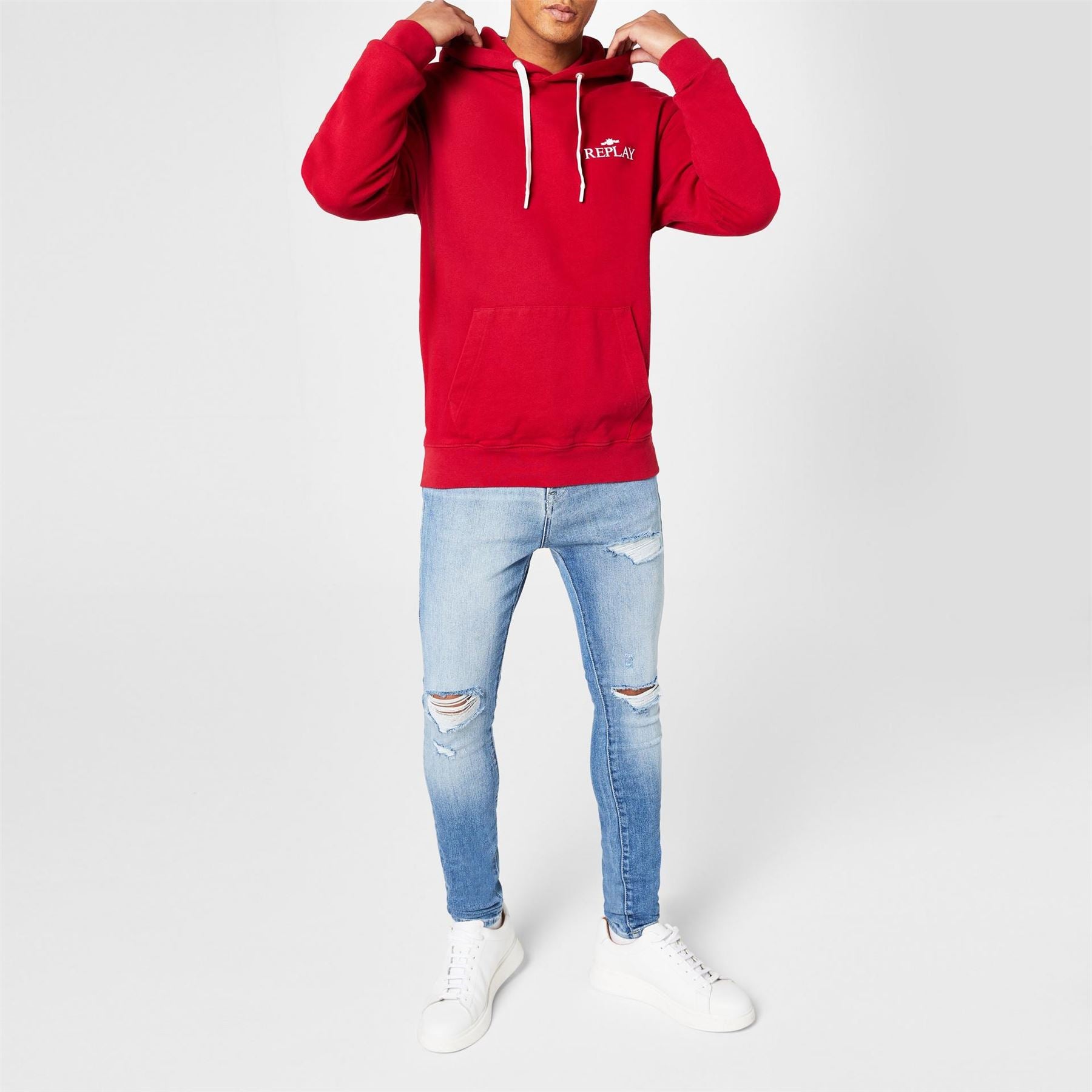 Replay Logo Hoodie