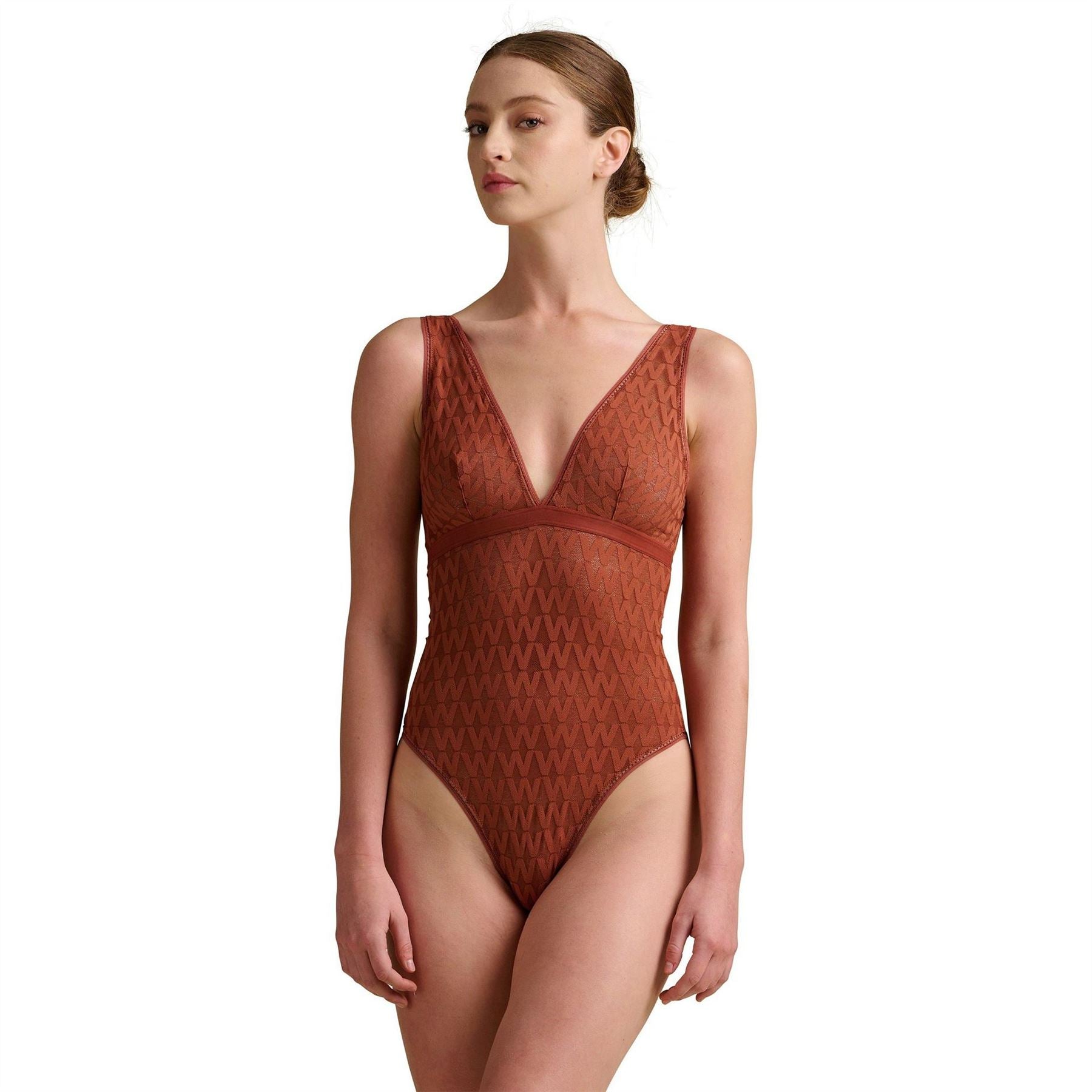Wolford Net Logo Bodysuit