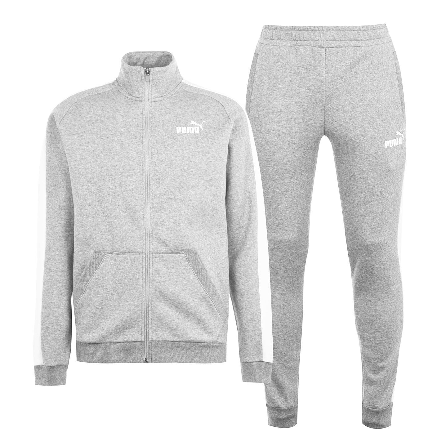 Puma Mens Clean Fleece Tracksuit