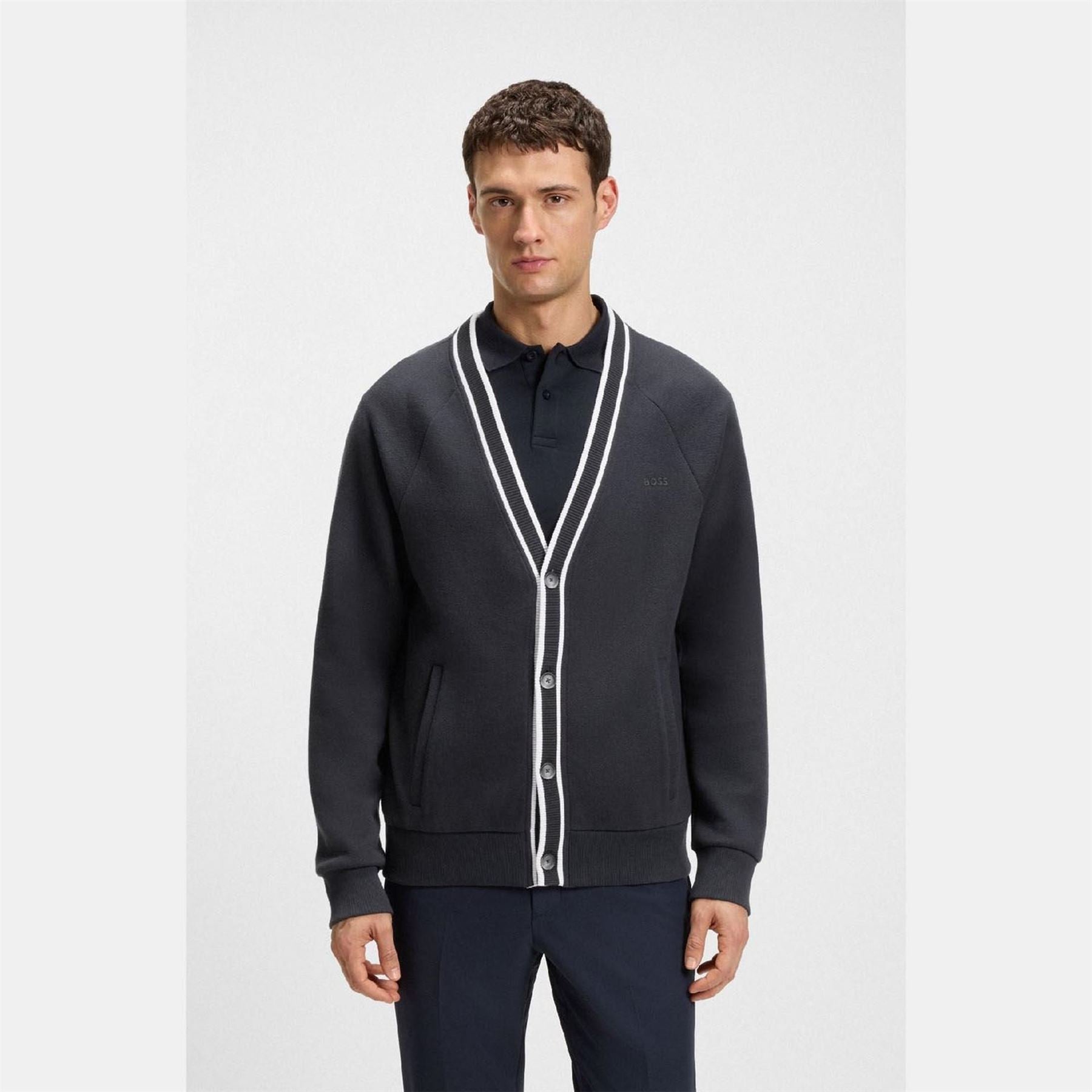 Boss Relaxed Fit Cardigan