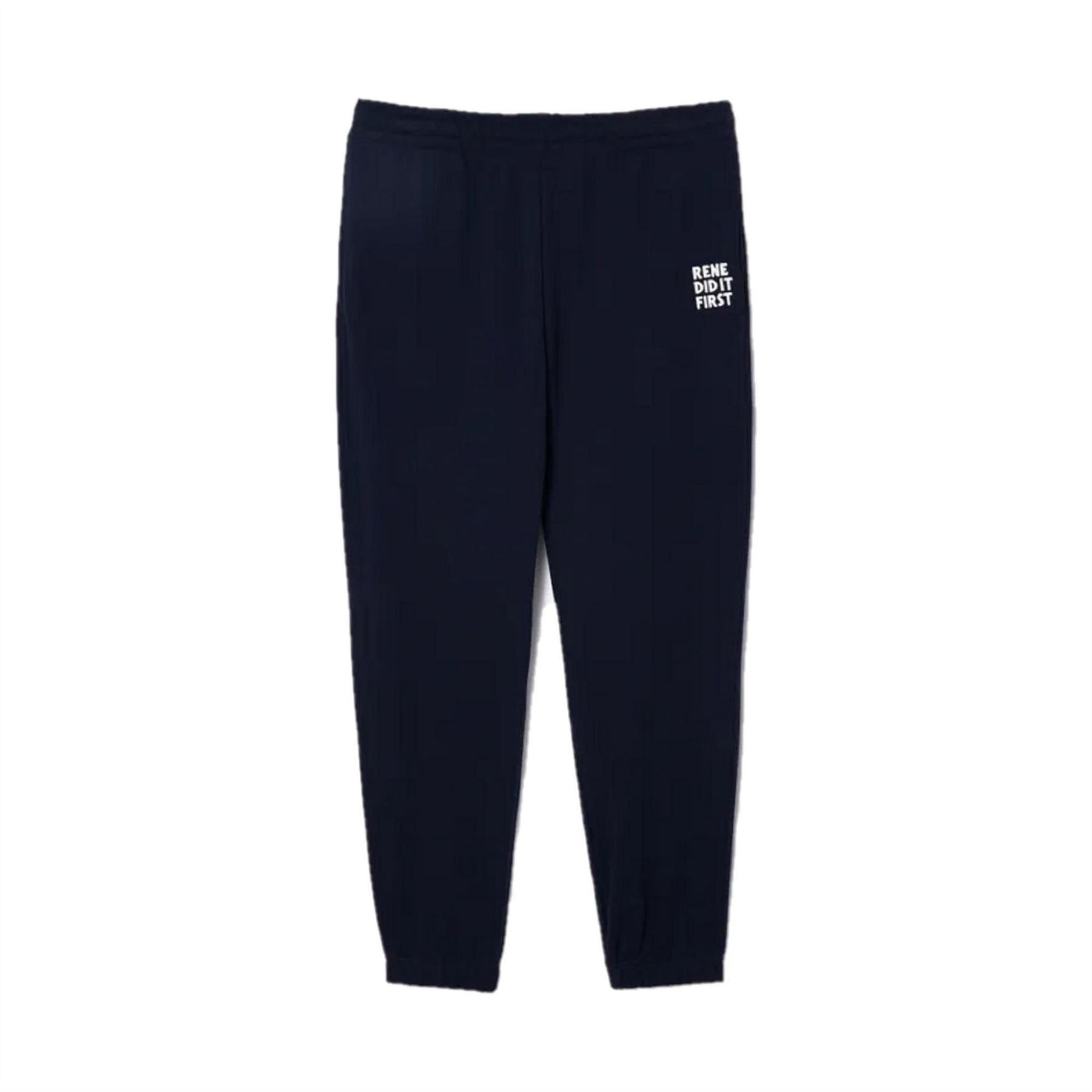 Lacoste Xh0145 Crocodile Logo Solid Patterned Joggers