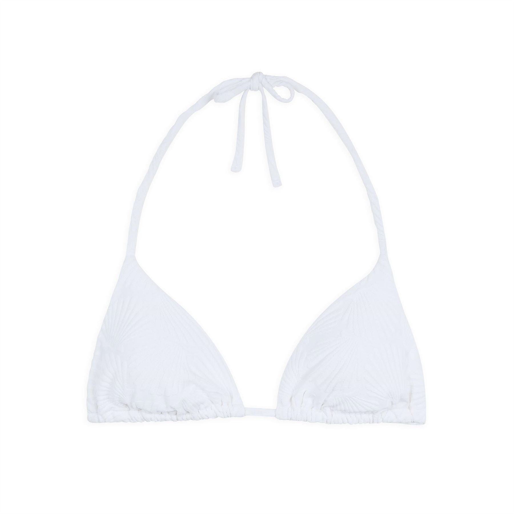Chelsea Peers Twist Triangle Bikini Top with Tie Closure