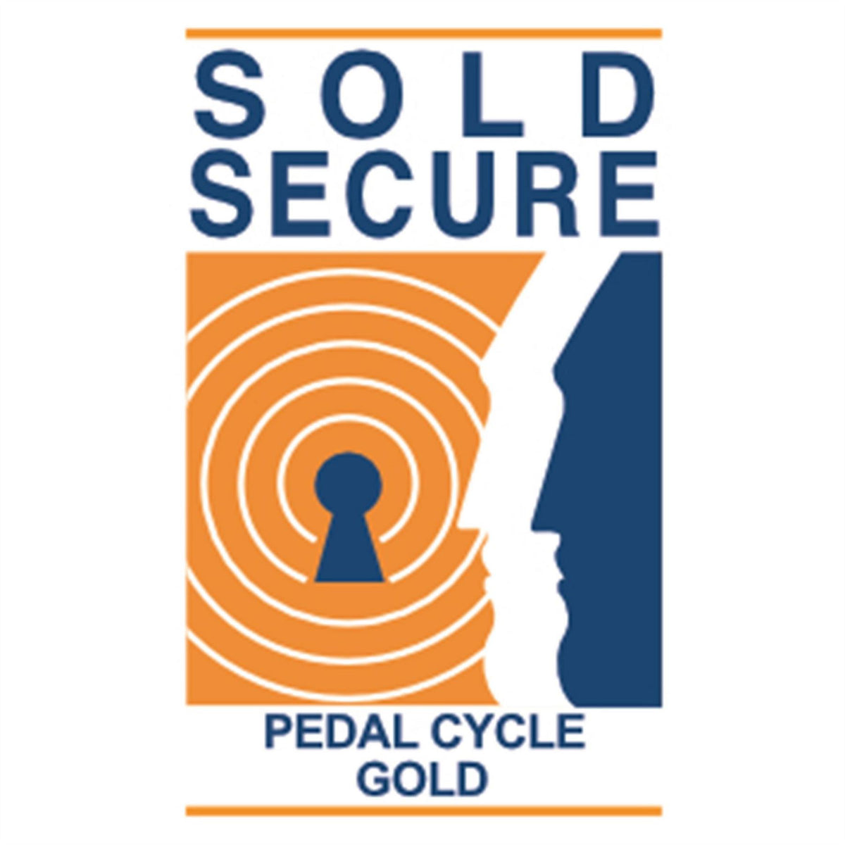 Kryptonite Mini 5 D Lock Sold Secure Gold