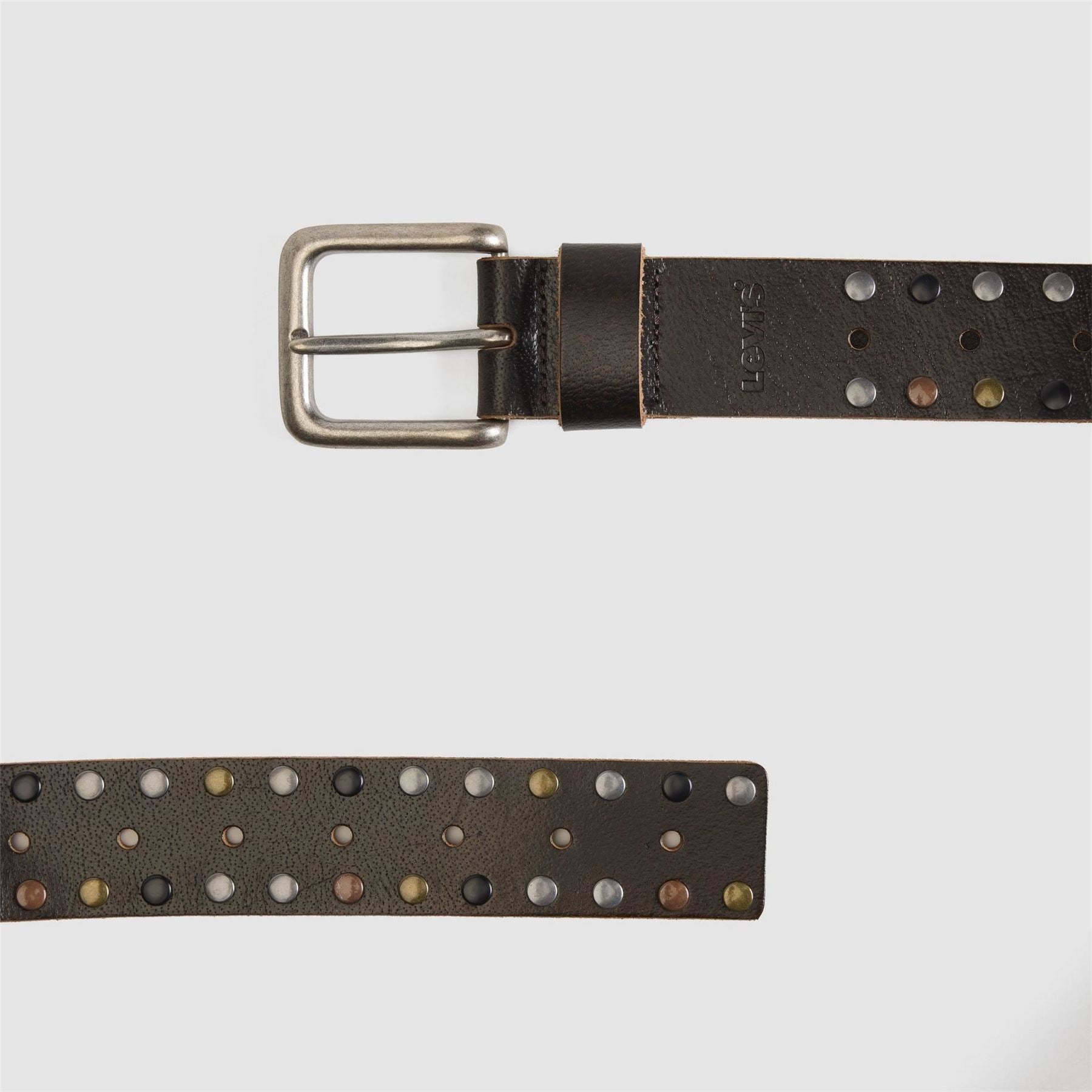Levis Riveted Infinity Leather Belt