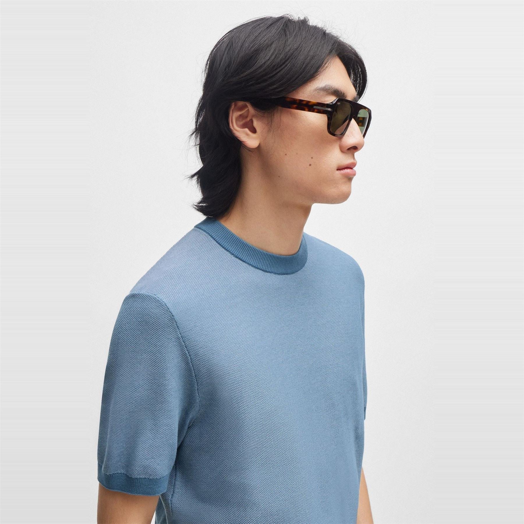 Boss Hbb Tantino Knitted T Regular Fit T-Shirt