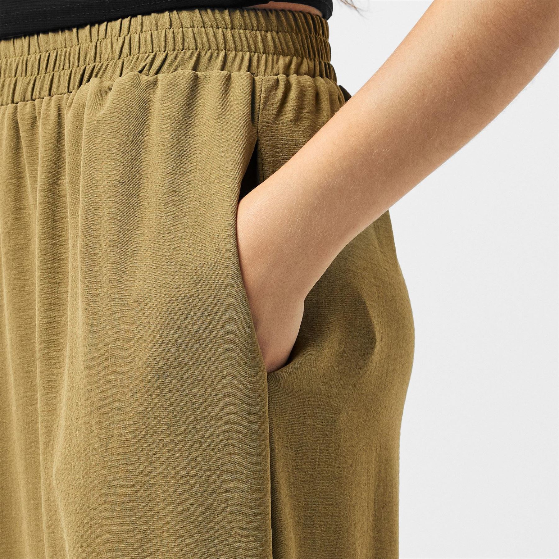 AX Paris Leg Trousers With Elasticated Waist