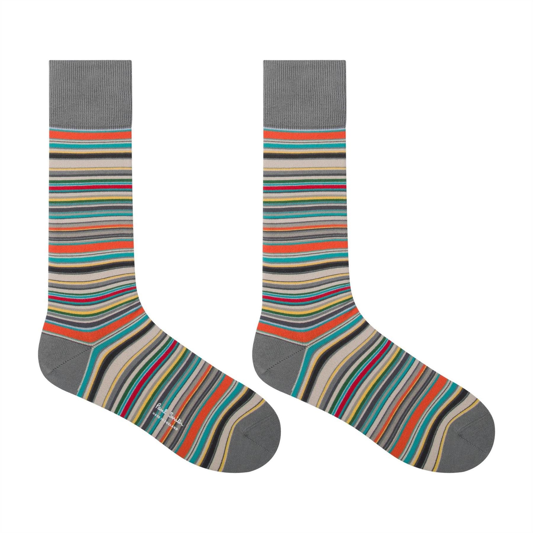 Paul Smith Mens Smith Multi Stripe Socks