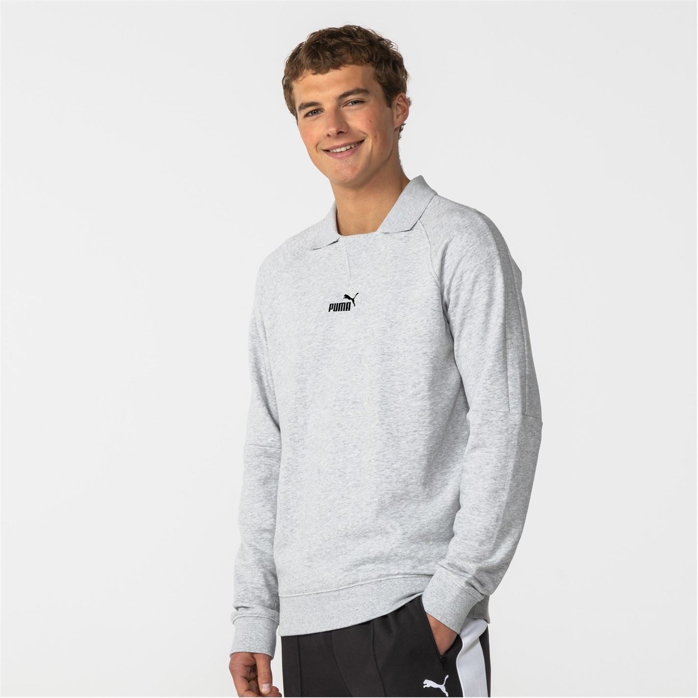 Puma Logo Crew Sweatshirt