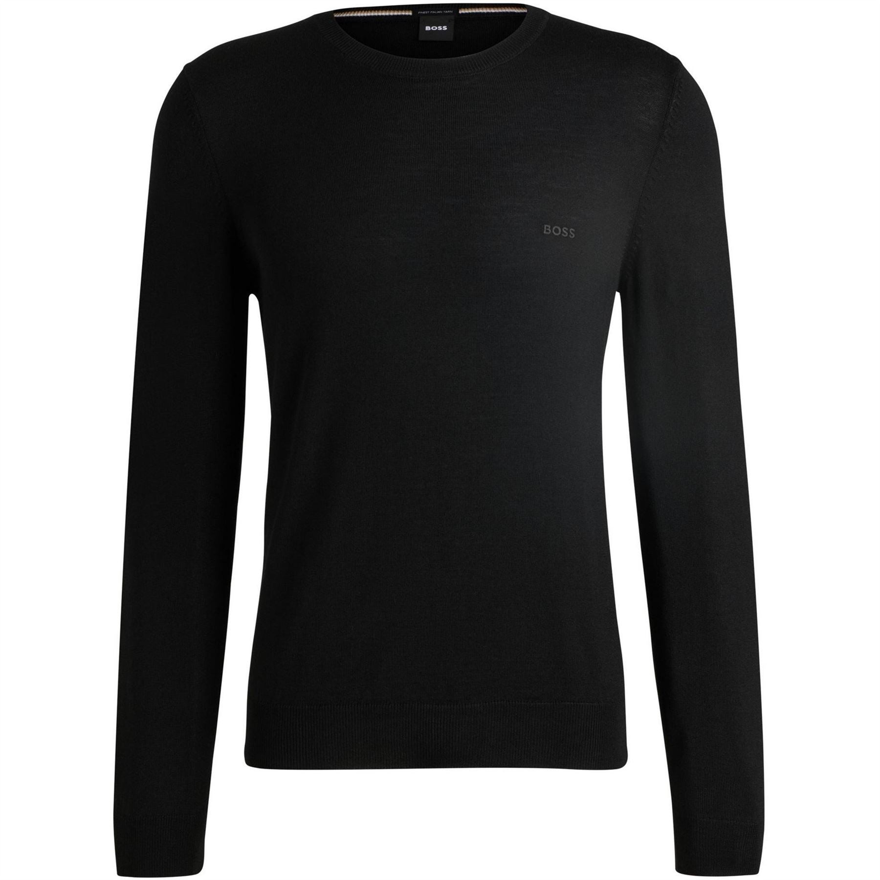 Boss Crew Neck Long Sleeve Regular Fit Sweater