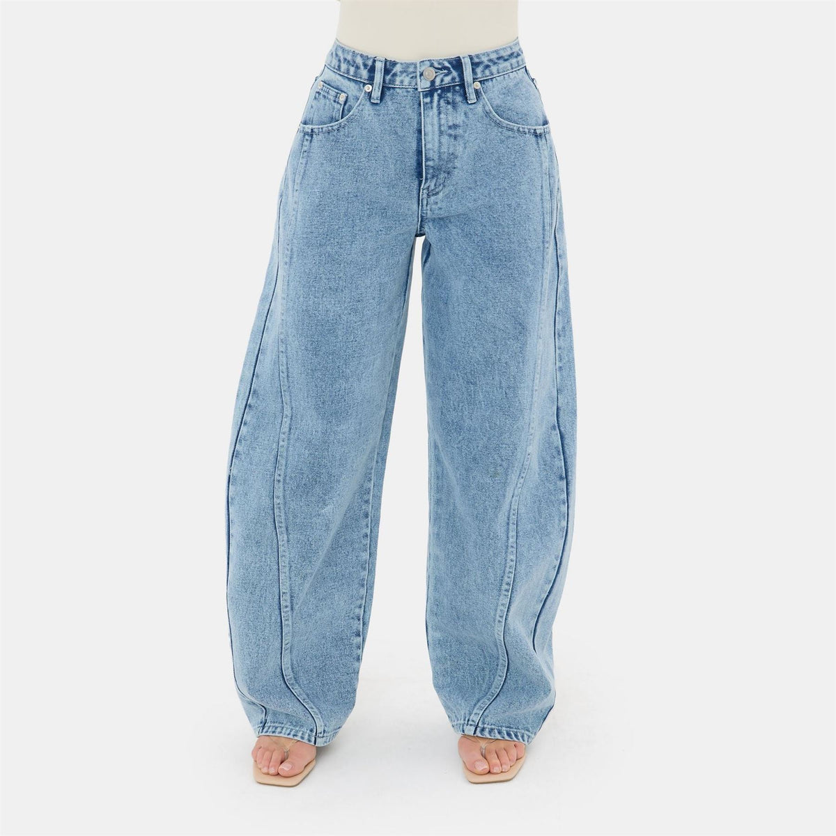 I Saw It First Leg Seam Jean