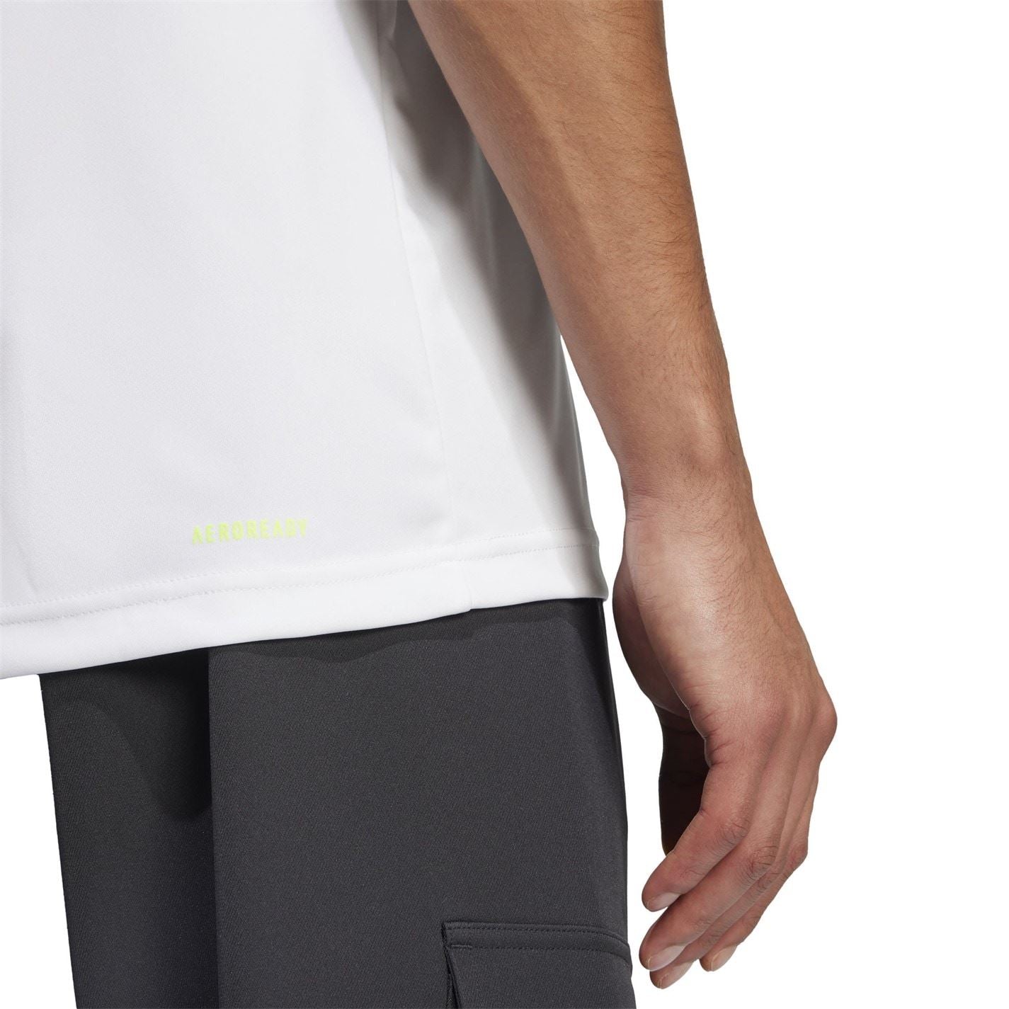 adidas Mens Classic 3 Stripe Sereno T-Shirt