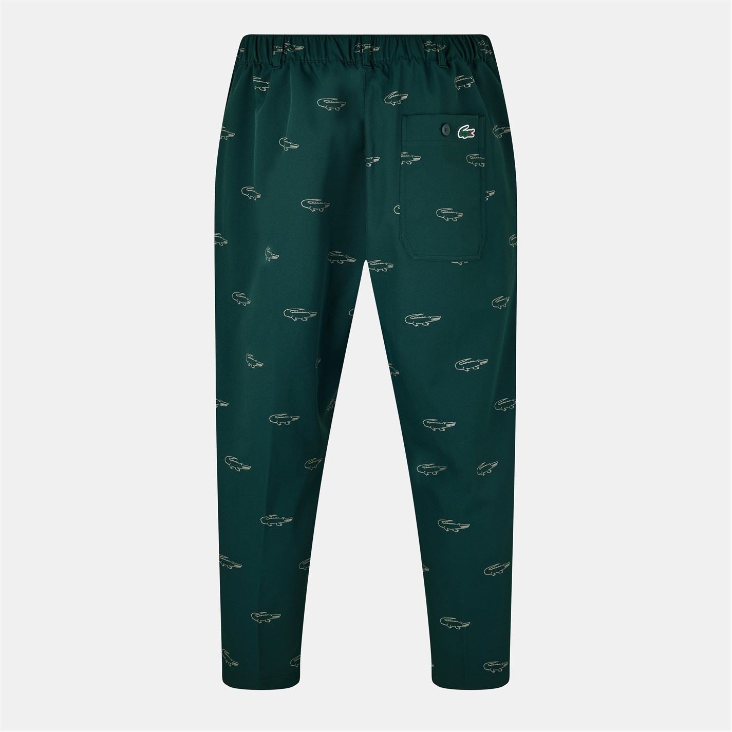 Lacoste Ultr Dry All Over Logo Straight Trousers