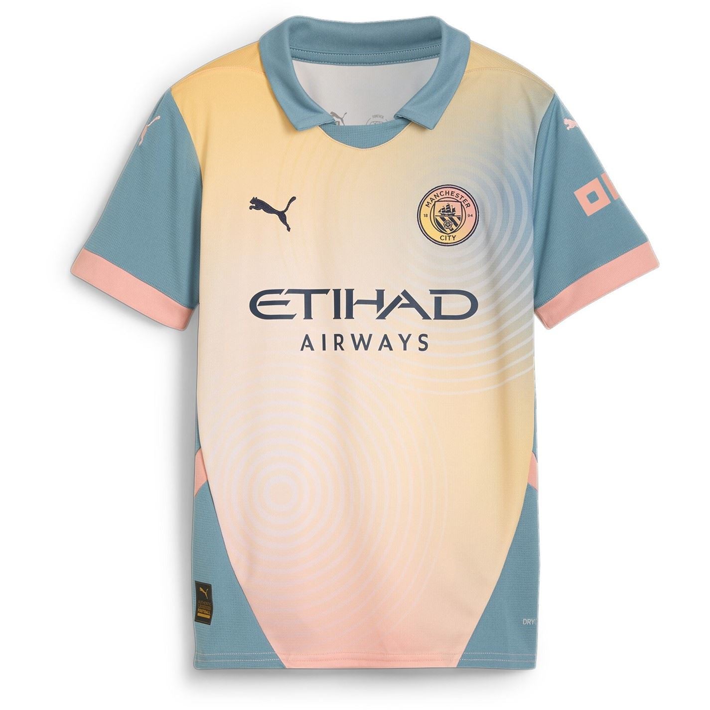 Puma Manchester City Fc Fourth Shirt 2024 2025 Juniors
