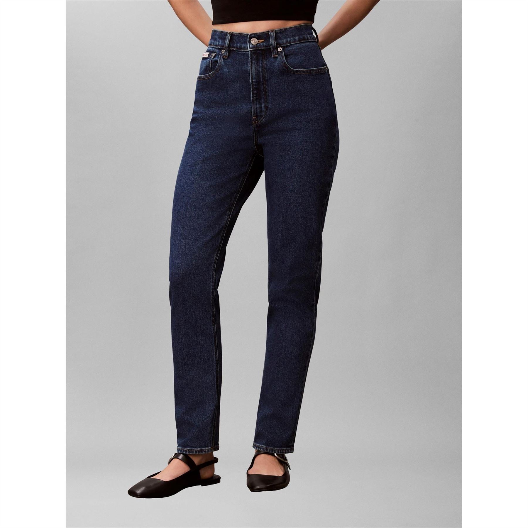 Calvin Klein Jeans Straight Leg Jeans
