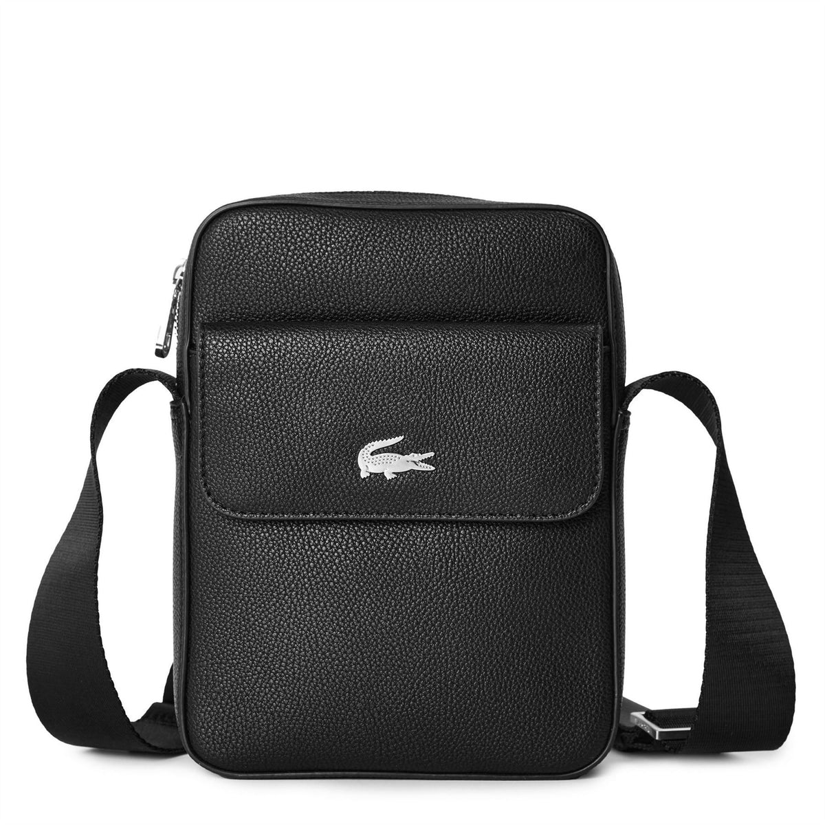 Lacoste Busn Faux Leather Cross Body Bag