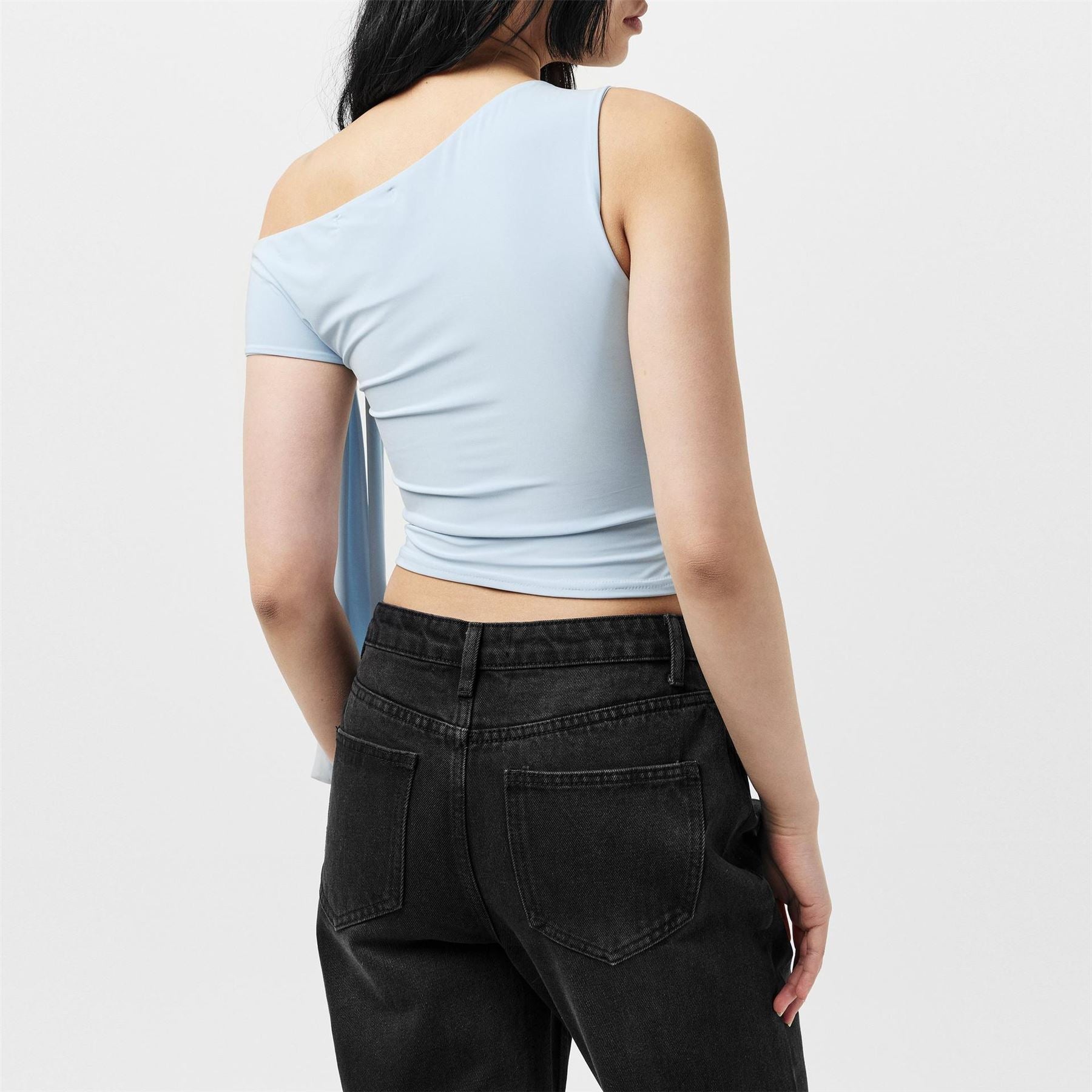Missy Empire Womens Tie Shoulder Top