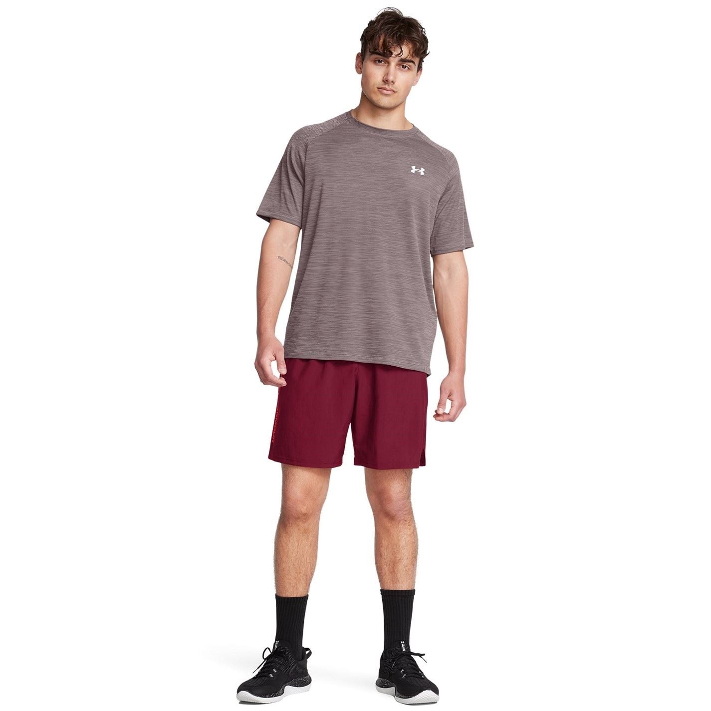 Under Armour Mens Armour Woven Graphic Shorts