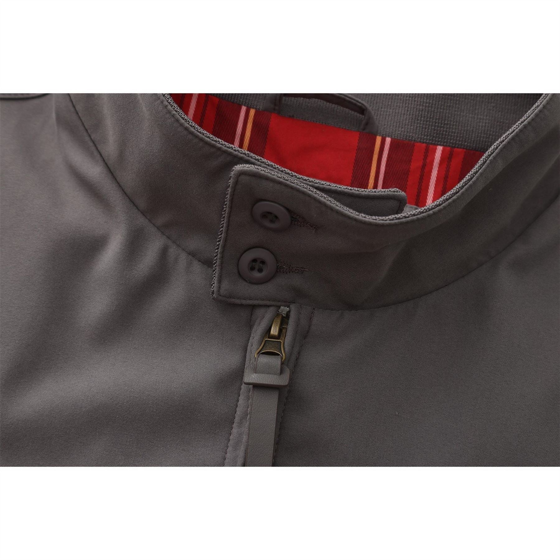 SoulCal Mock Neck Snap Button Ribbed Cuff Harrington Jacket