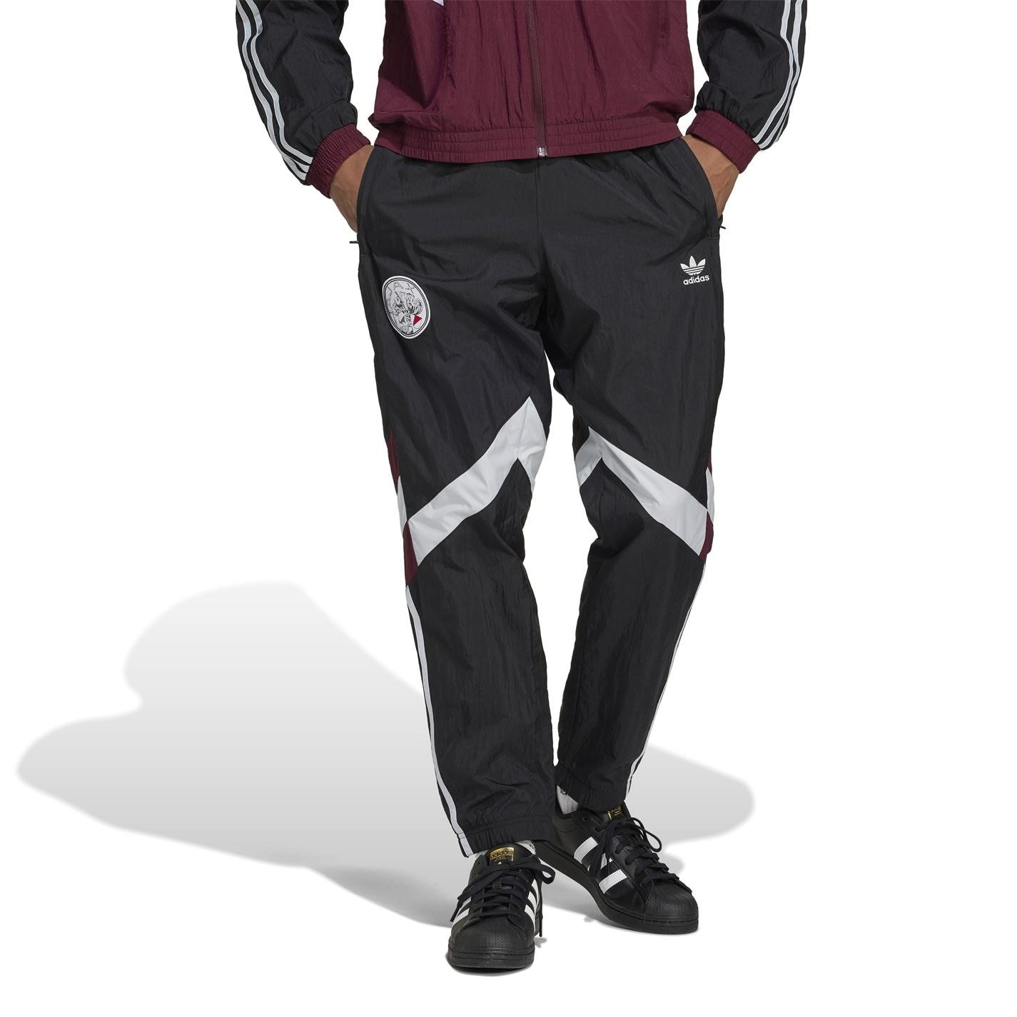 adidas Ajax Amsterdam Originals Tracksuit Bottoms Adults