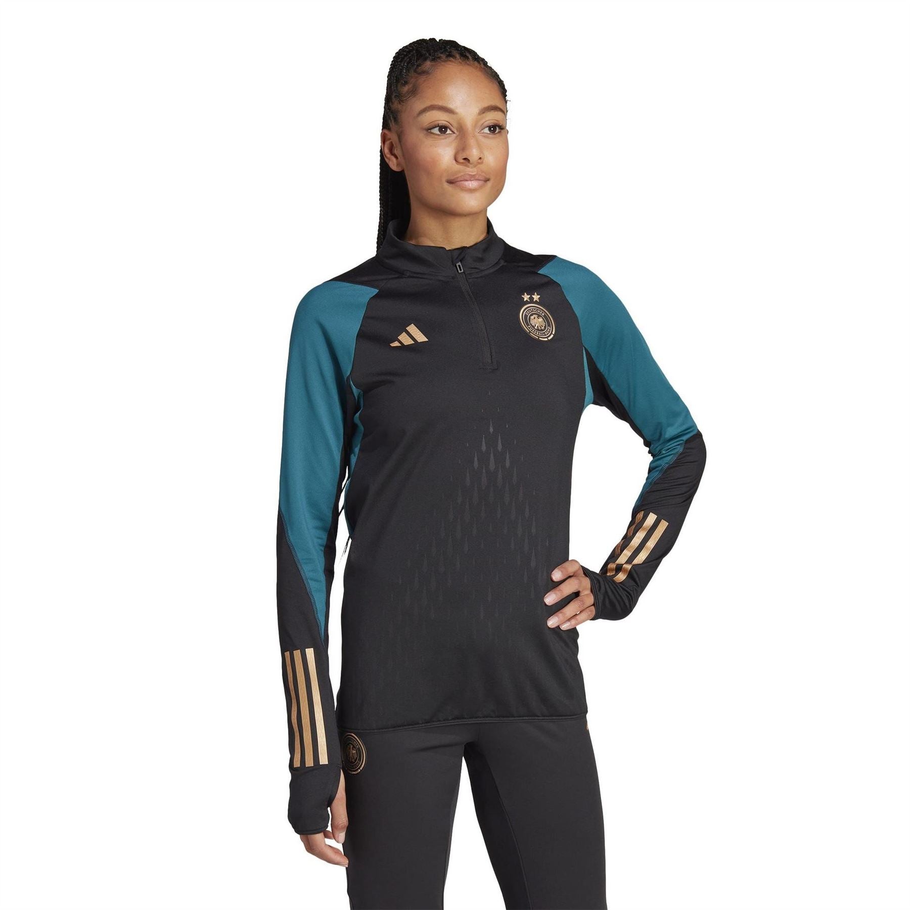 adidas Womens Germany Tiro 23 Pro Top