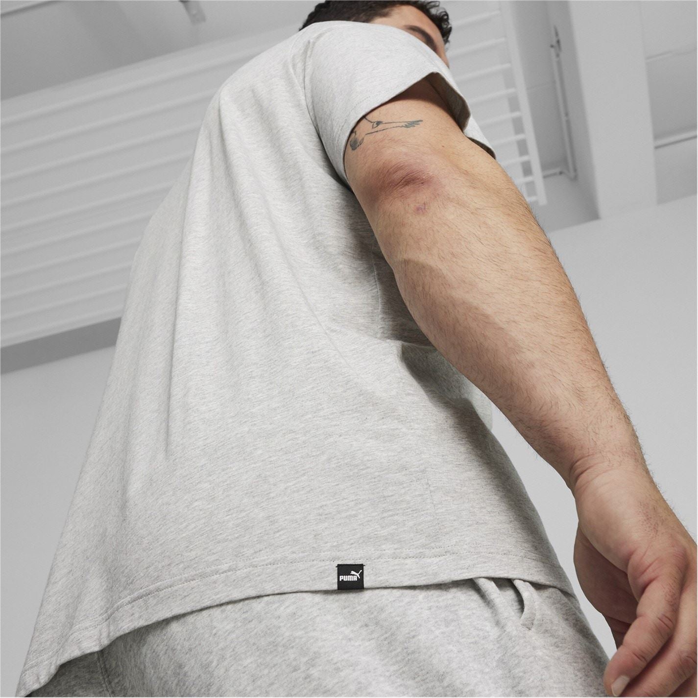 Puma Crew Neck Text Graphic Regular Fit T-Shirt