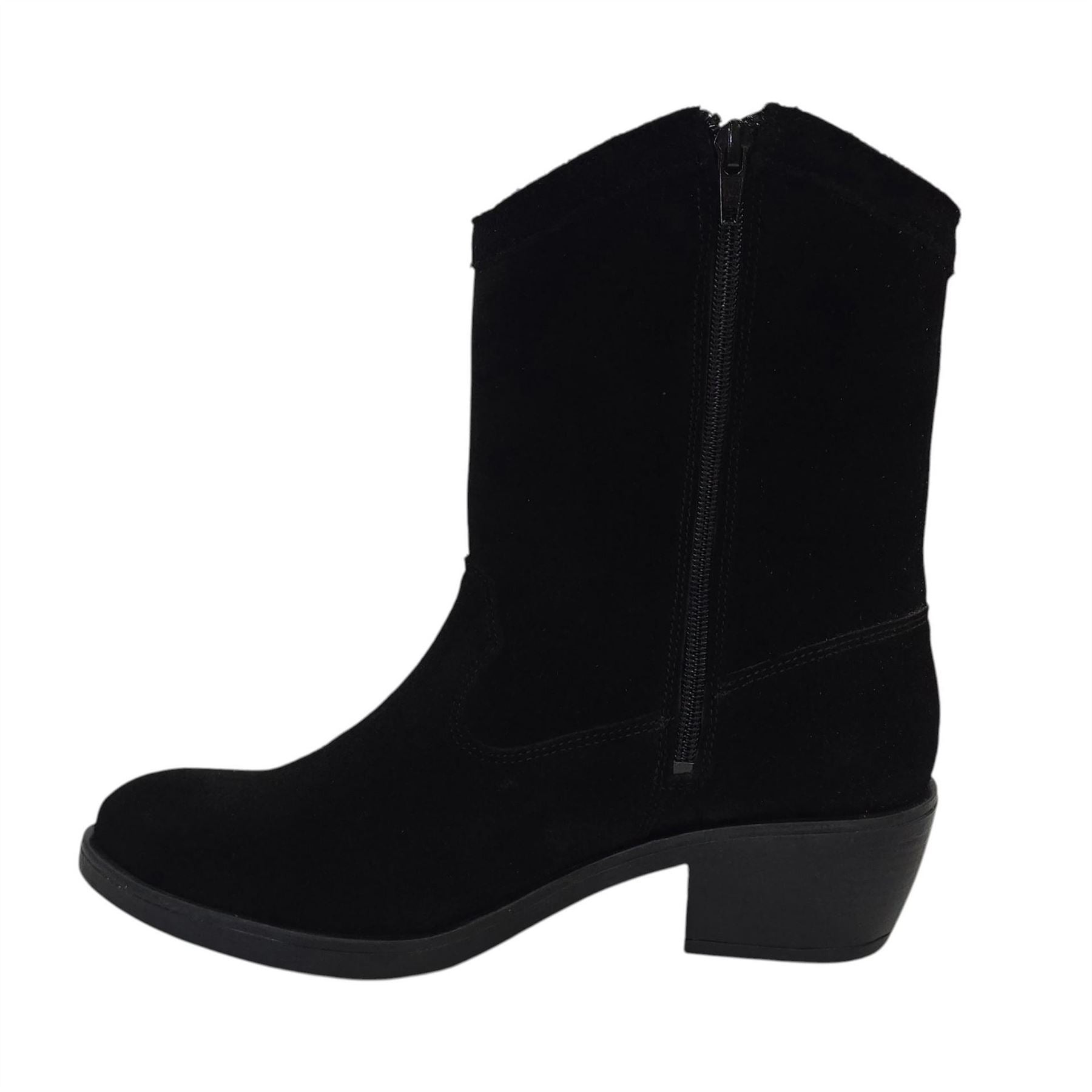 Jack Wills JW Dalida Suede Calf Chunky Heel Hiker Boots