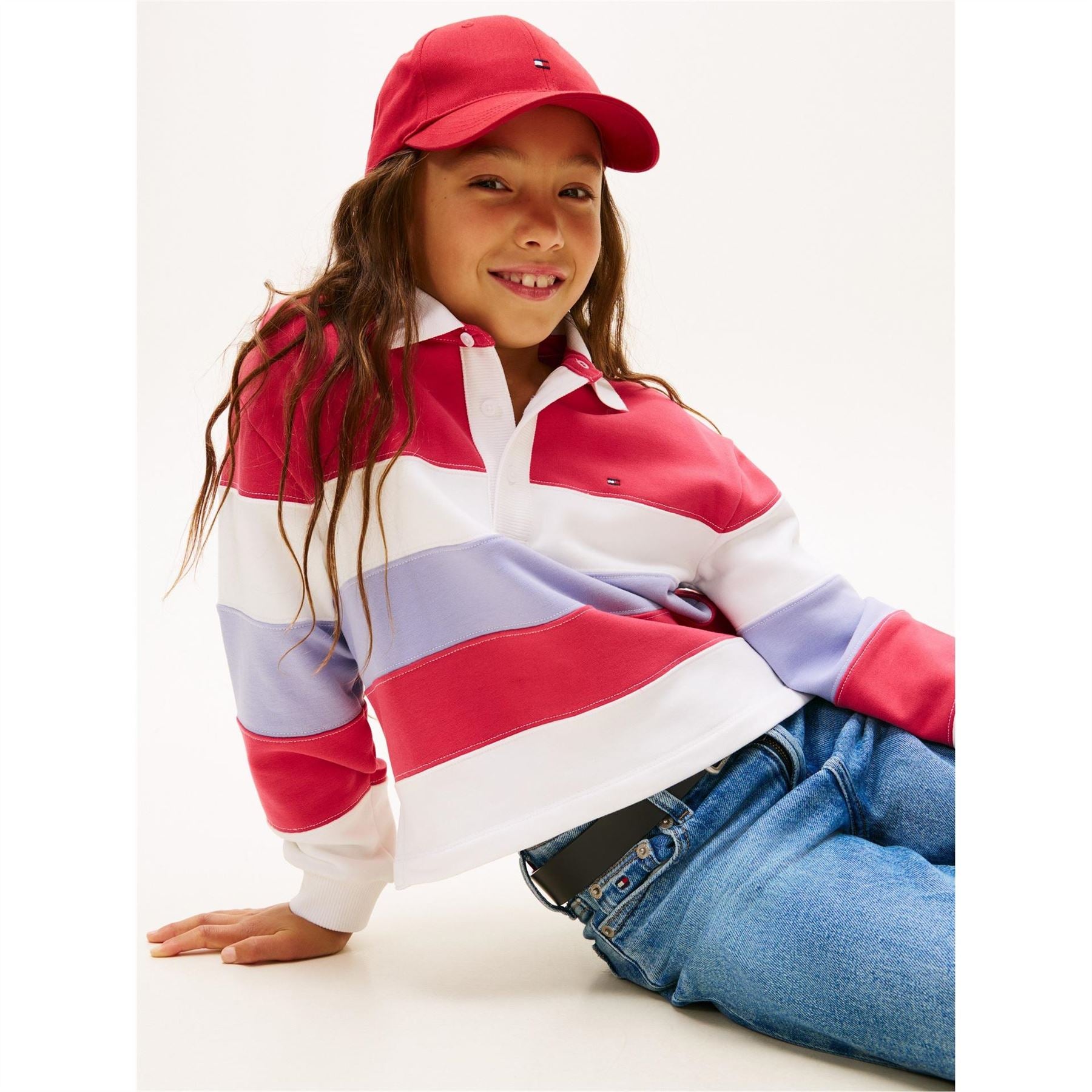 Tommy Hilfiger Clrblk Long Sleeve Polo Shirt