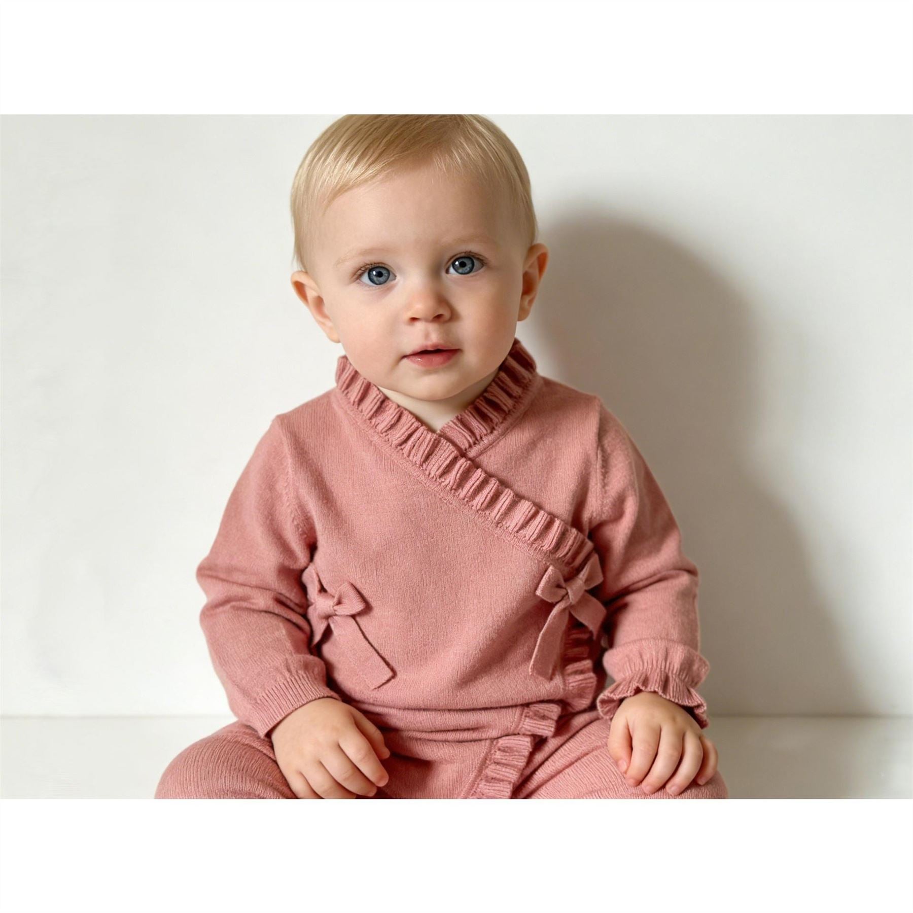 Jack Wills Ruffle Detail Viscose Long Sleeve Onesie