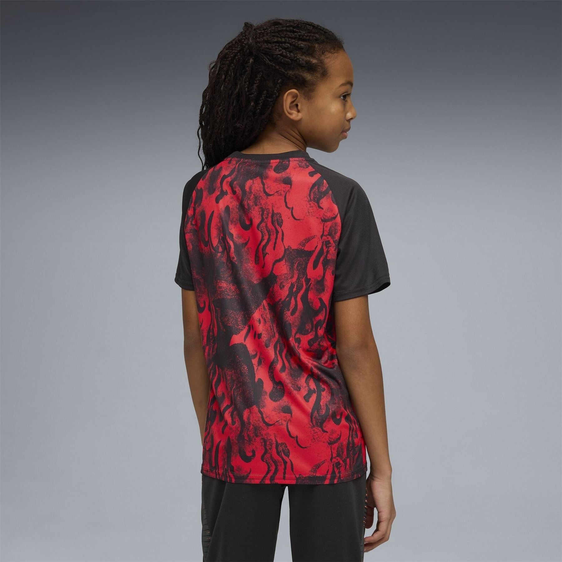 Puma Kids Ac Milan Short Sleeve T-Shirt