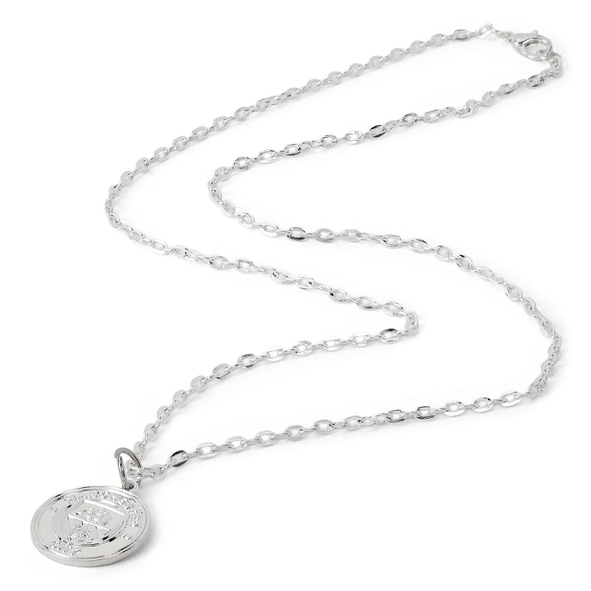 Team Officially Licensed Silver Plated Pendant And Chain
