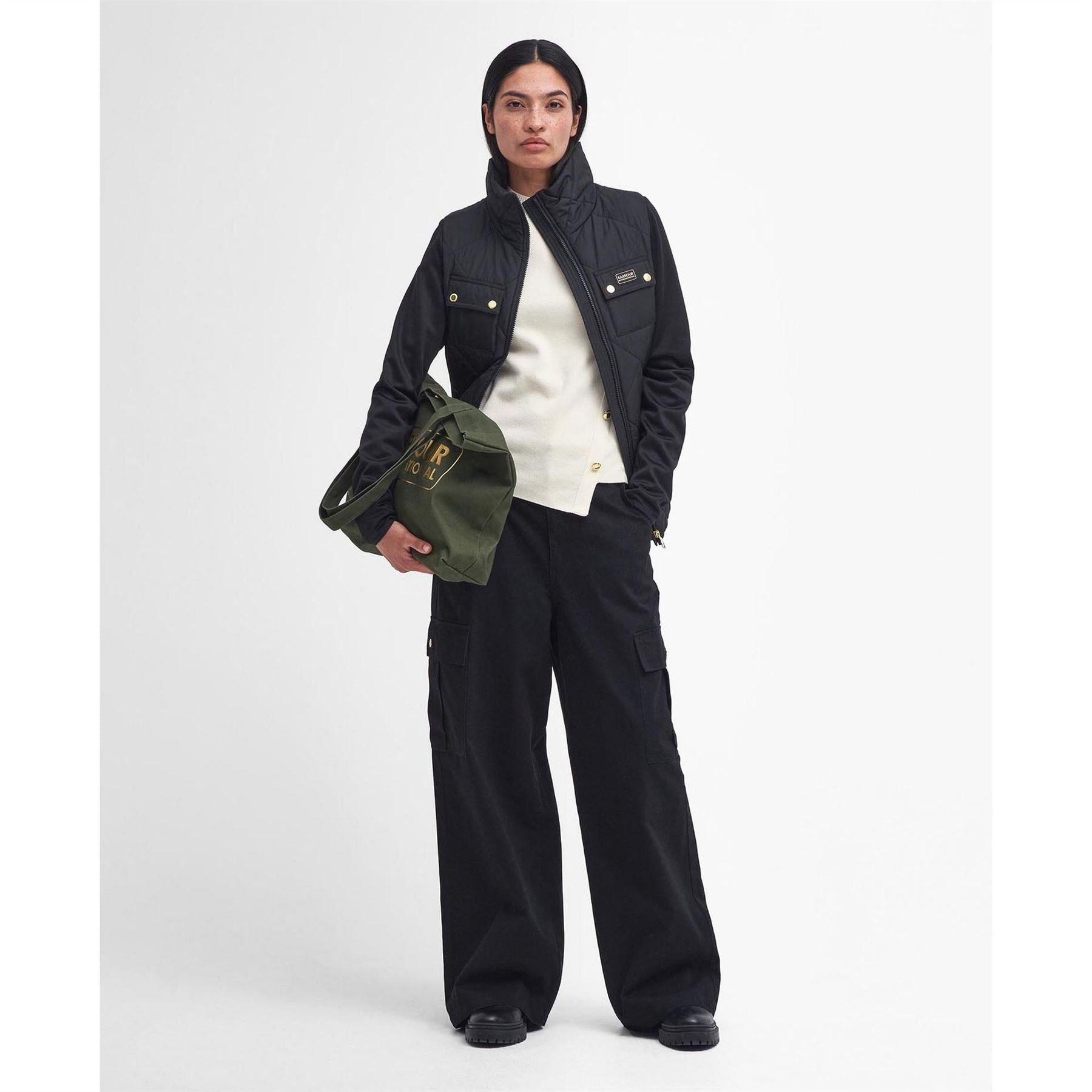 Barbour International Rubins Quilted Hybrid Jacket