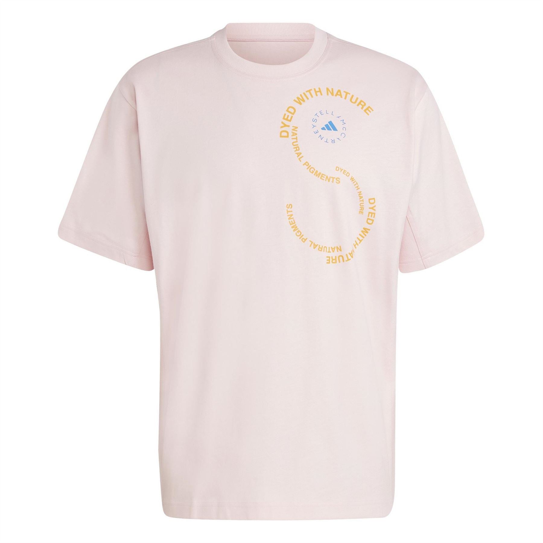 adidas Text Graphic Crew Neck Short Sleeve Jersey T-Shirt
