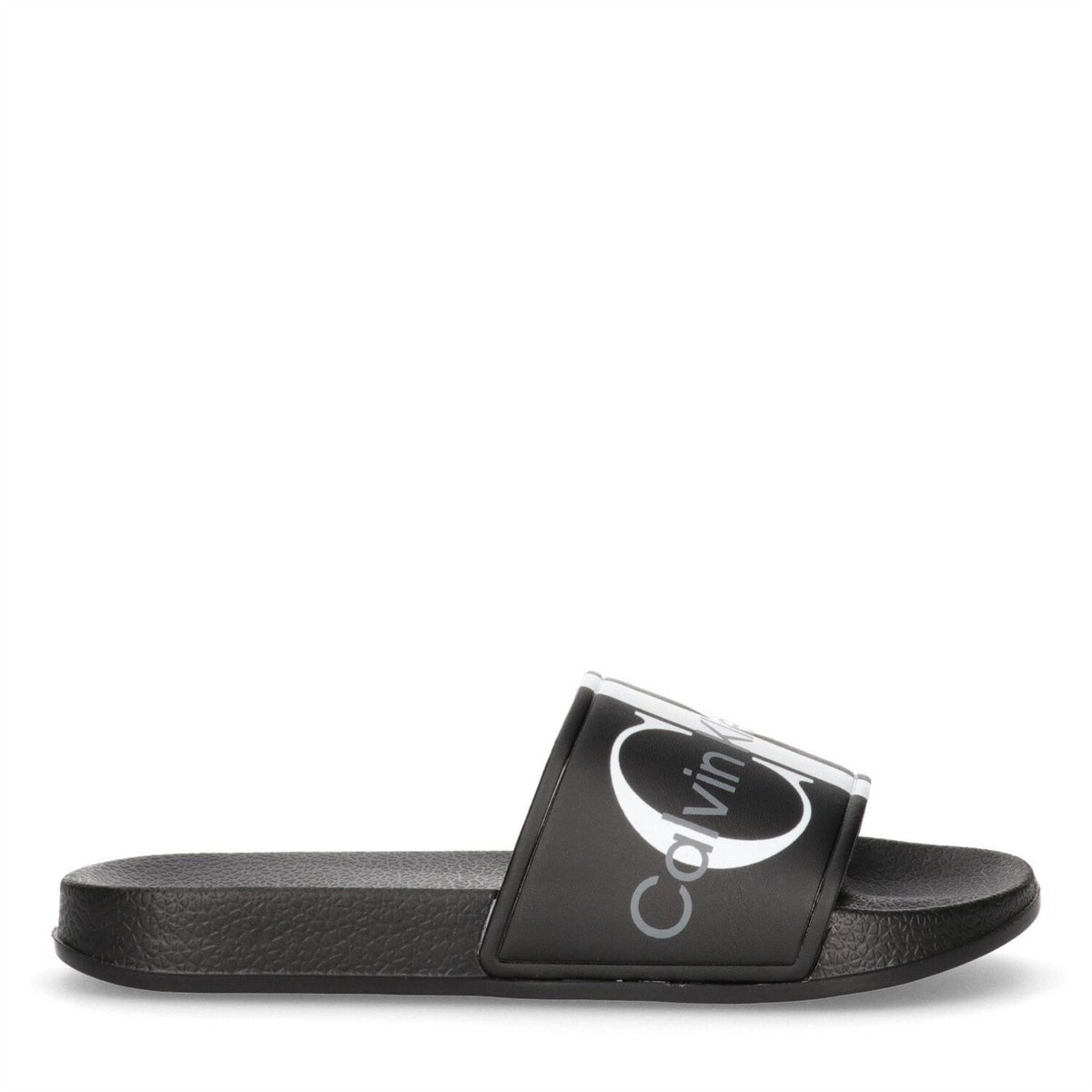 Calvin Klein Jeans Logo Slides Pool Sandals