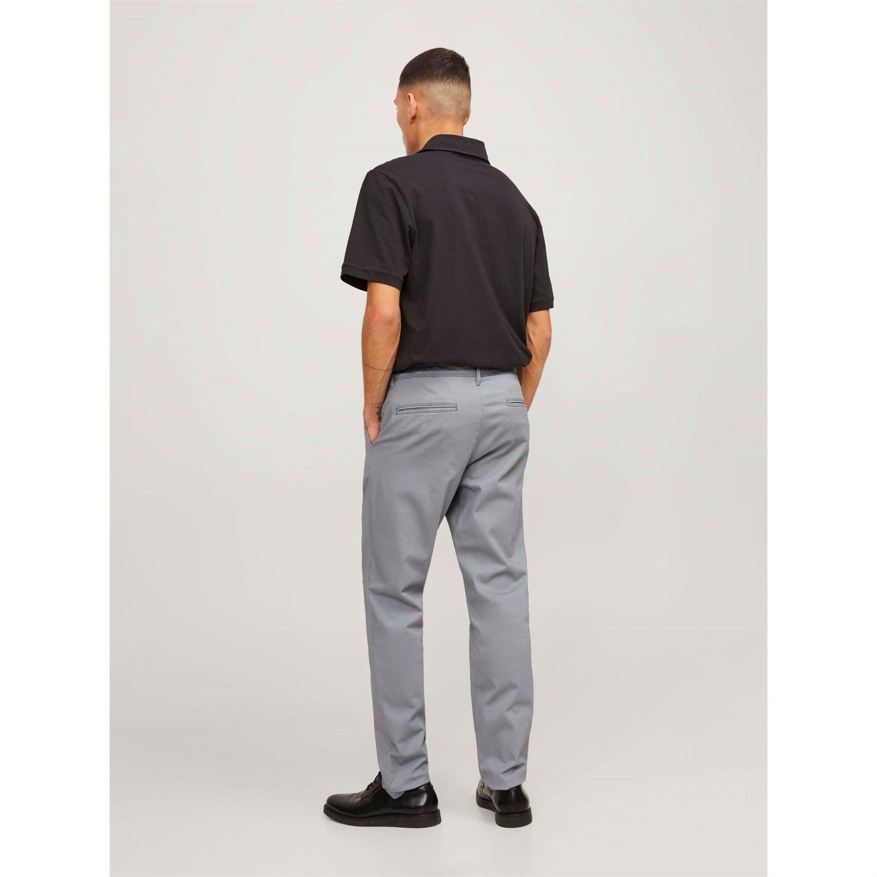 Jack and Jones Marco Bowie Solid Patterned Slim Five Pocket Chinos