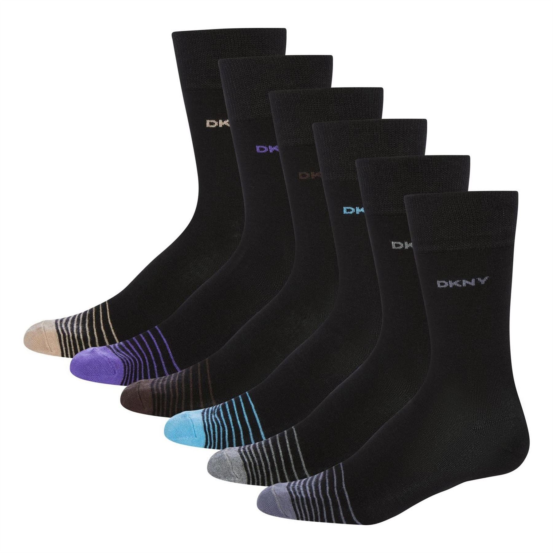 DKNY 6 Pack Mens Socks Ross