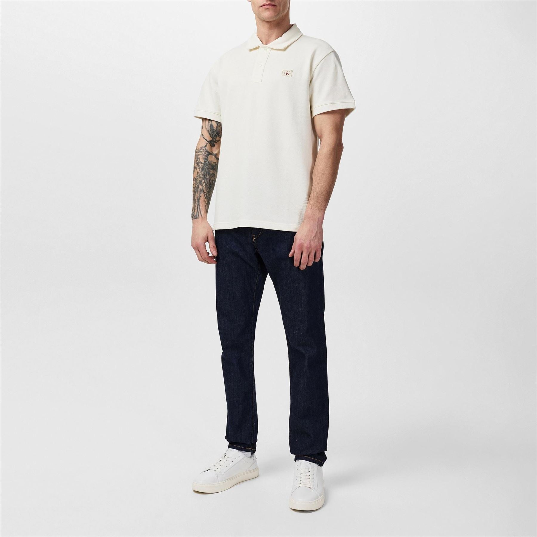 Calvin Klein Jeans Regular Fit Short Sleeve Polo Shirt