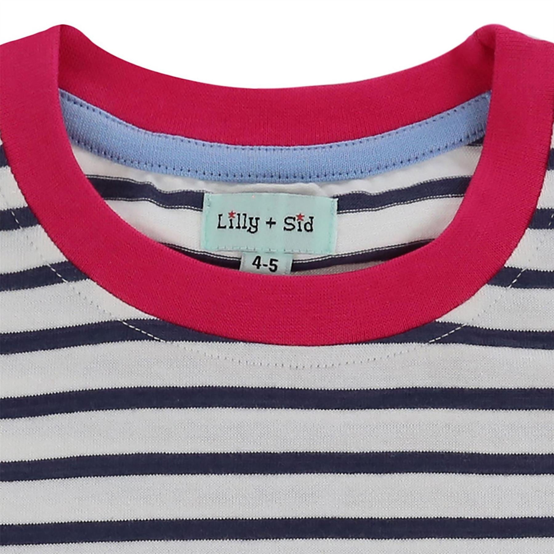 Lilly and Sid Regular Fit Pocket Layering T-Shirt