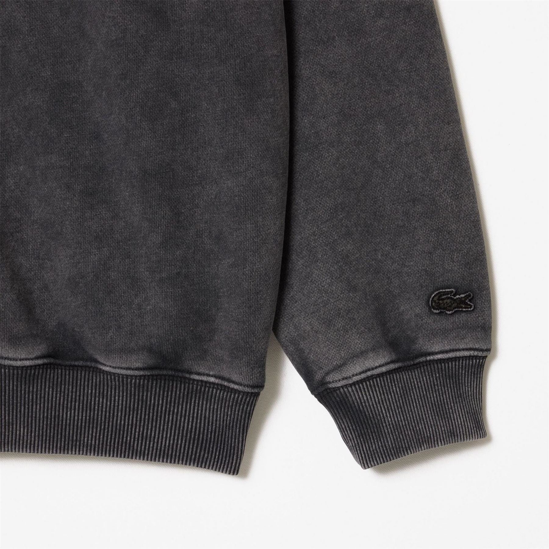 Lacoste Embroidered Crew Neck Drop Shoulder Sweatshirt