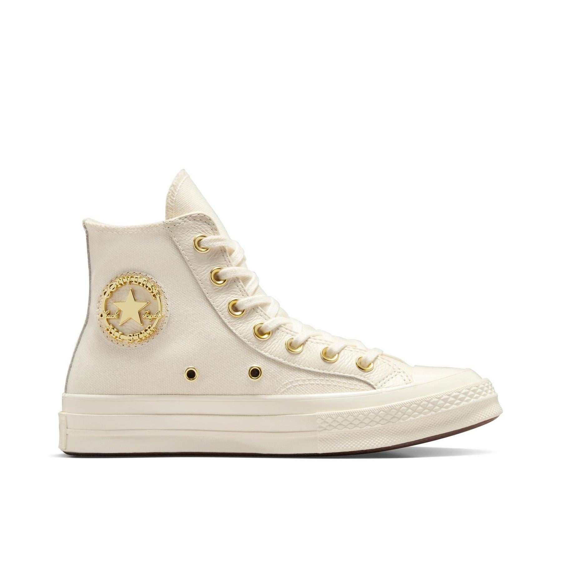 Converse Chuck 70 Gold Canvasas High Top Trainers