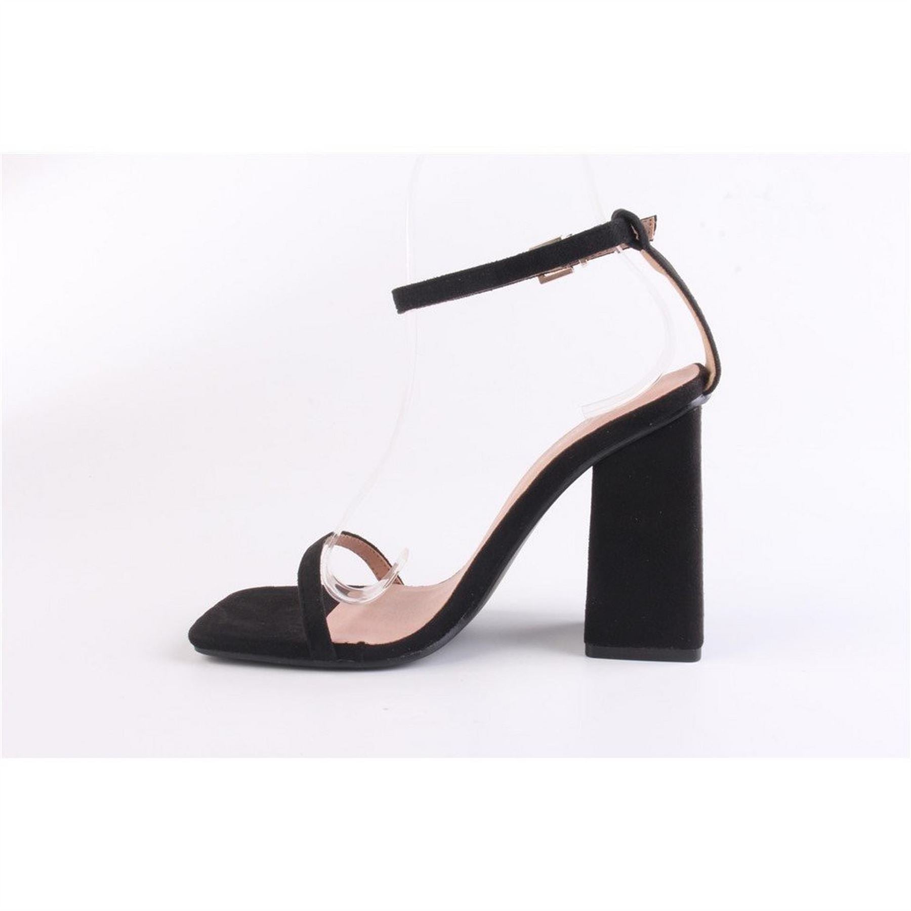 Chic High Heel Block Heel Open Toe Sandals